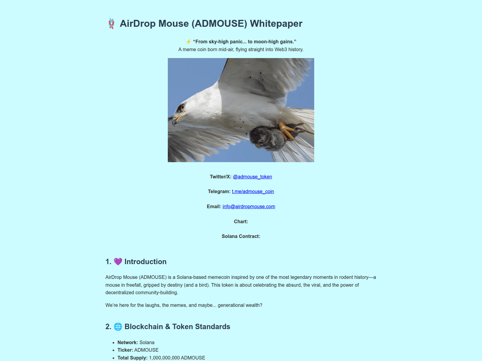 Screenshot of airdropmouse.com