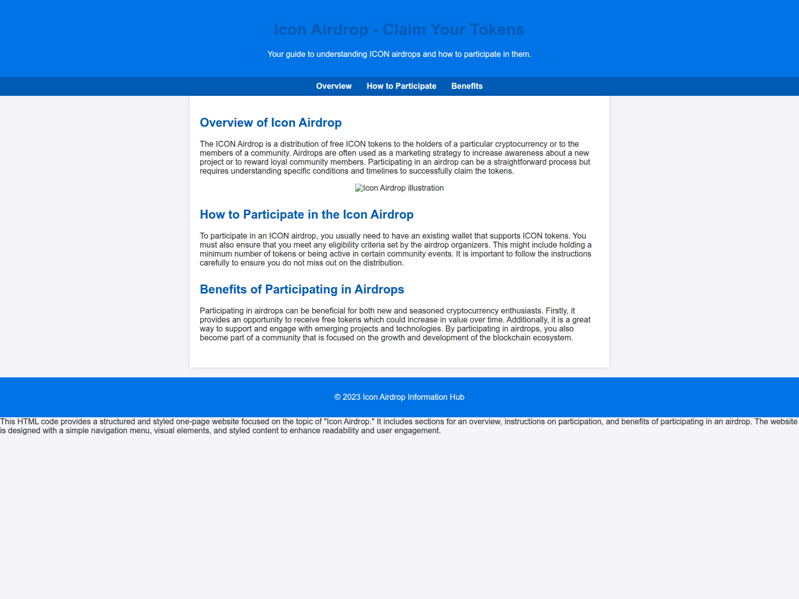 Screenshot of airdropicon.live
