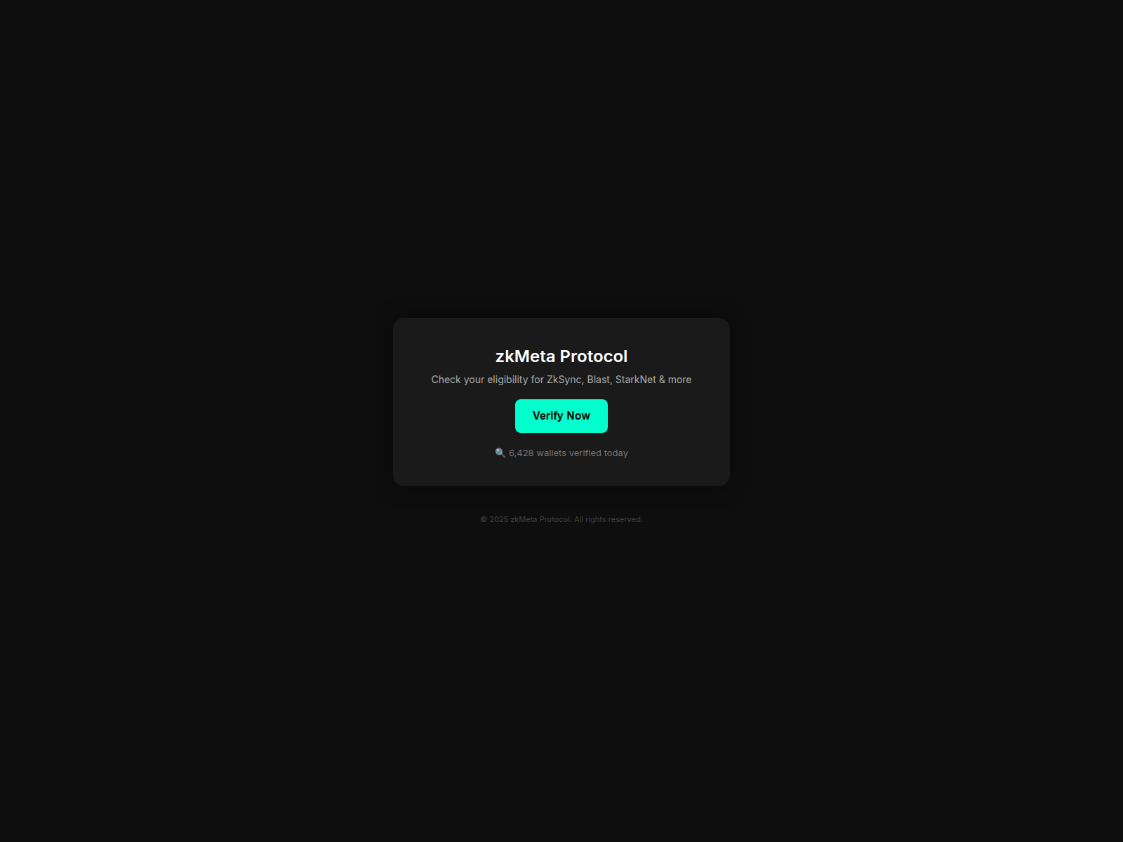 Screenshot of airdropeligibility.com