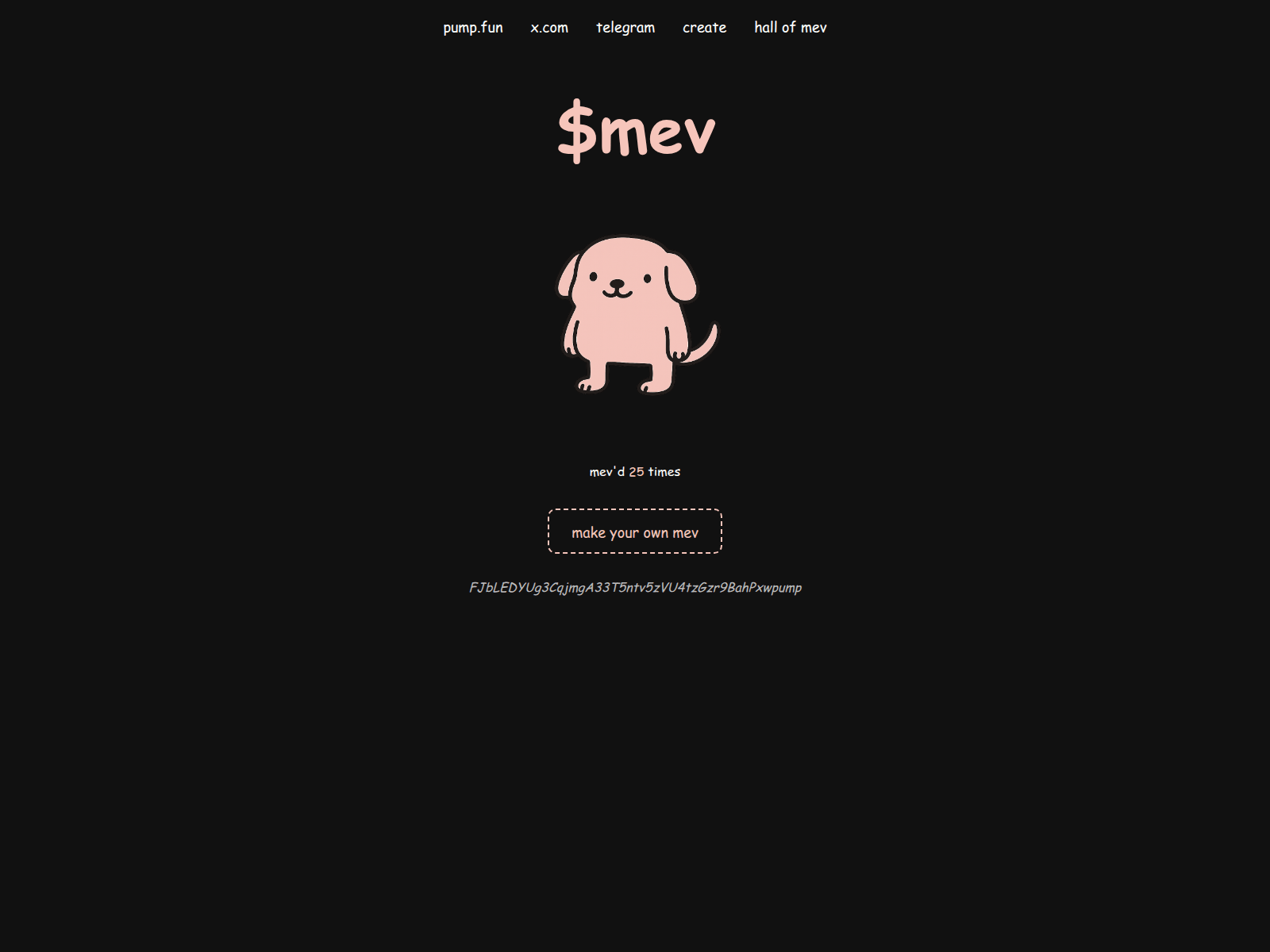 Screenshot of airdrop-meme.xyz