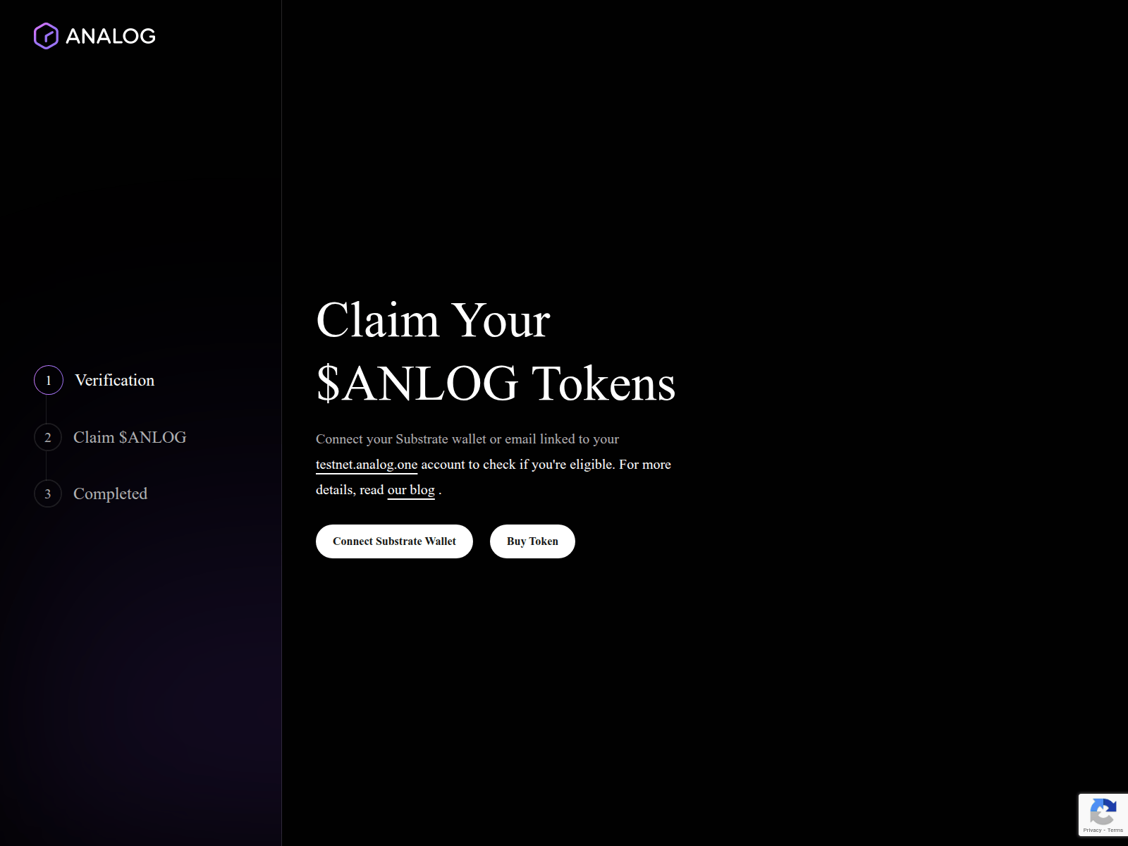 Screenshot of airdrop-analog.pages.dev