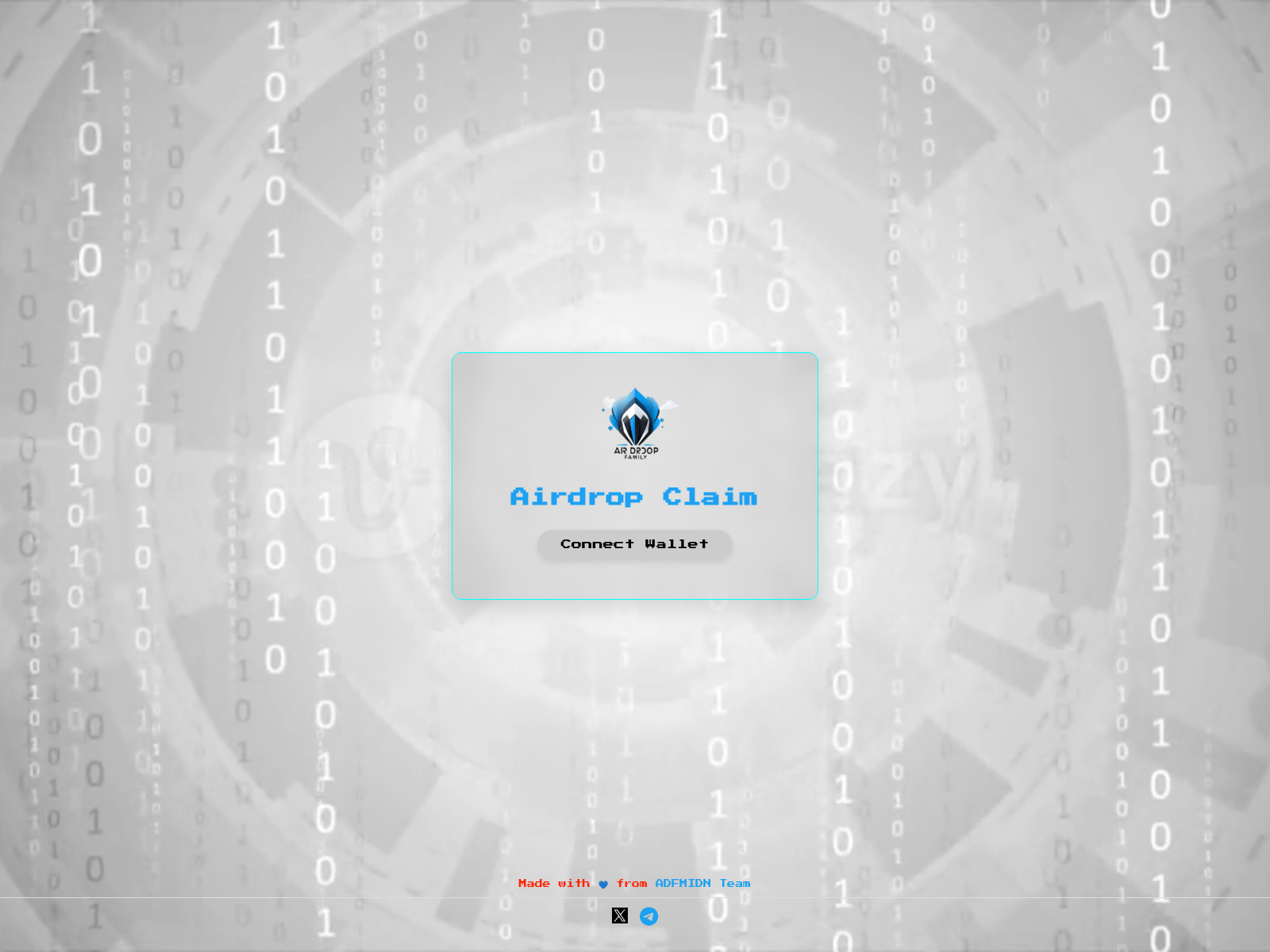 Screenshot of claim.airdropfamilyidn.com