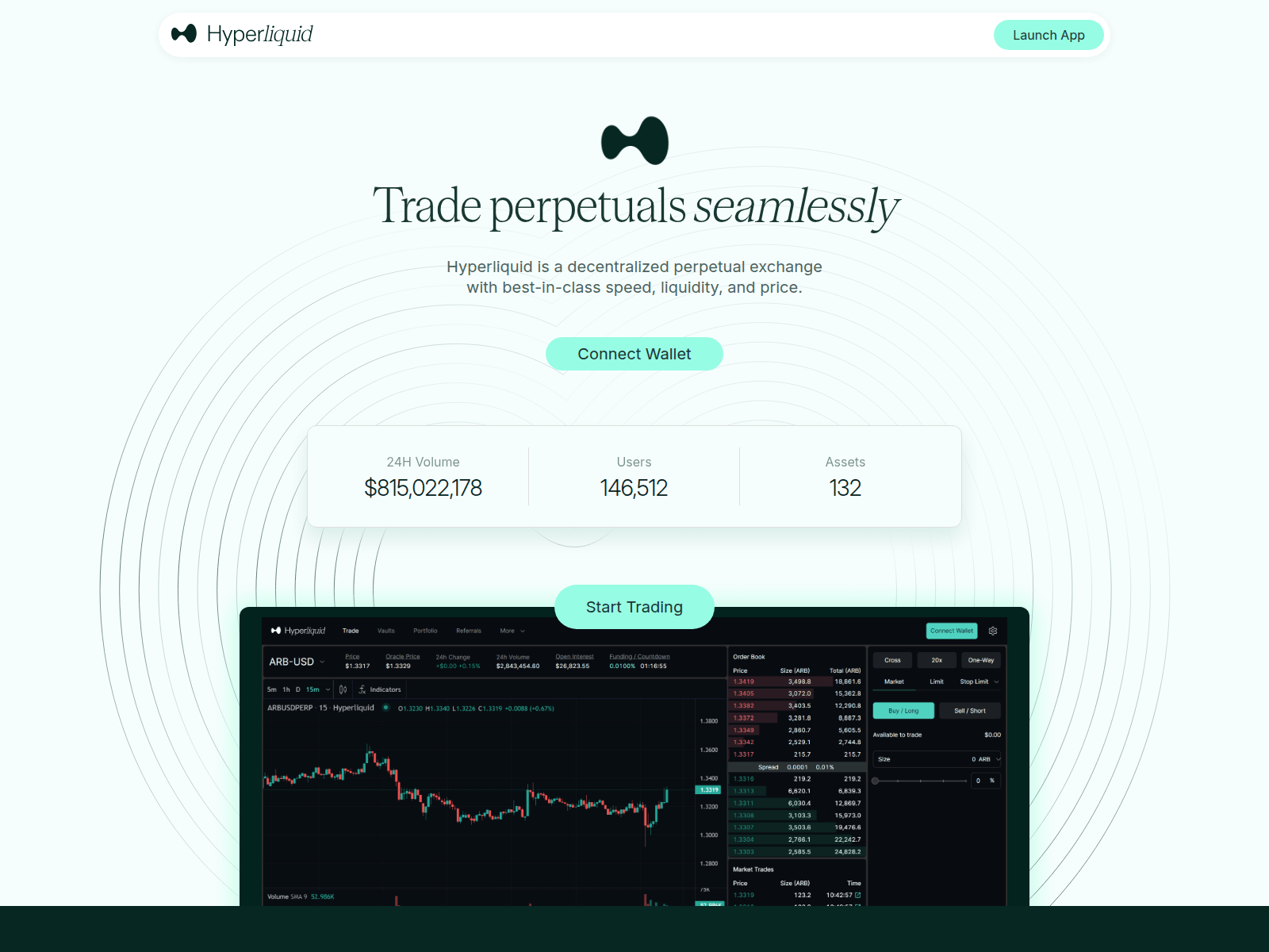 Screenshot of liquid-app.xyz