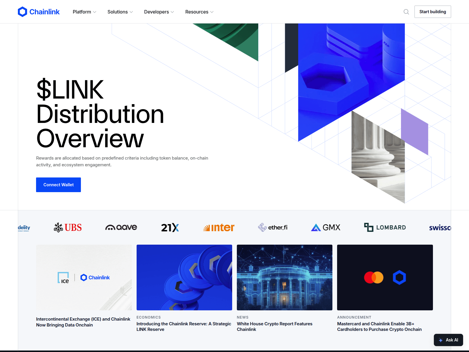 Screenshot of link-claims.app