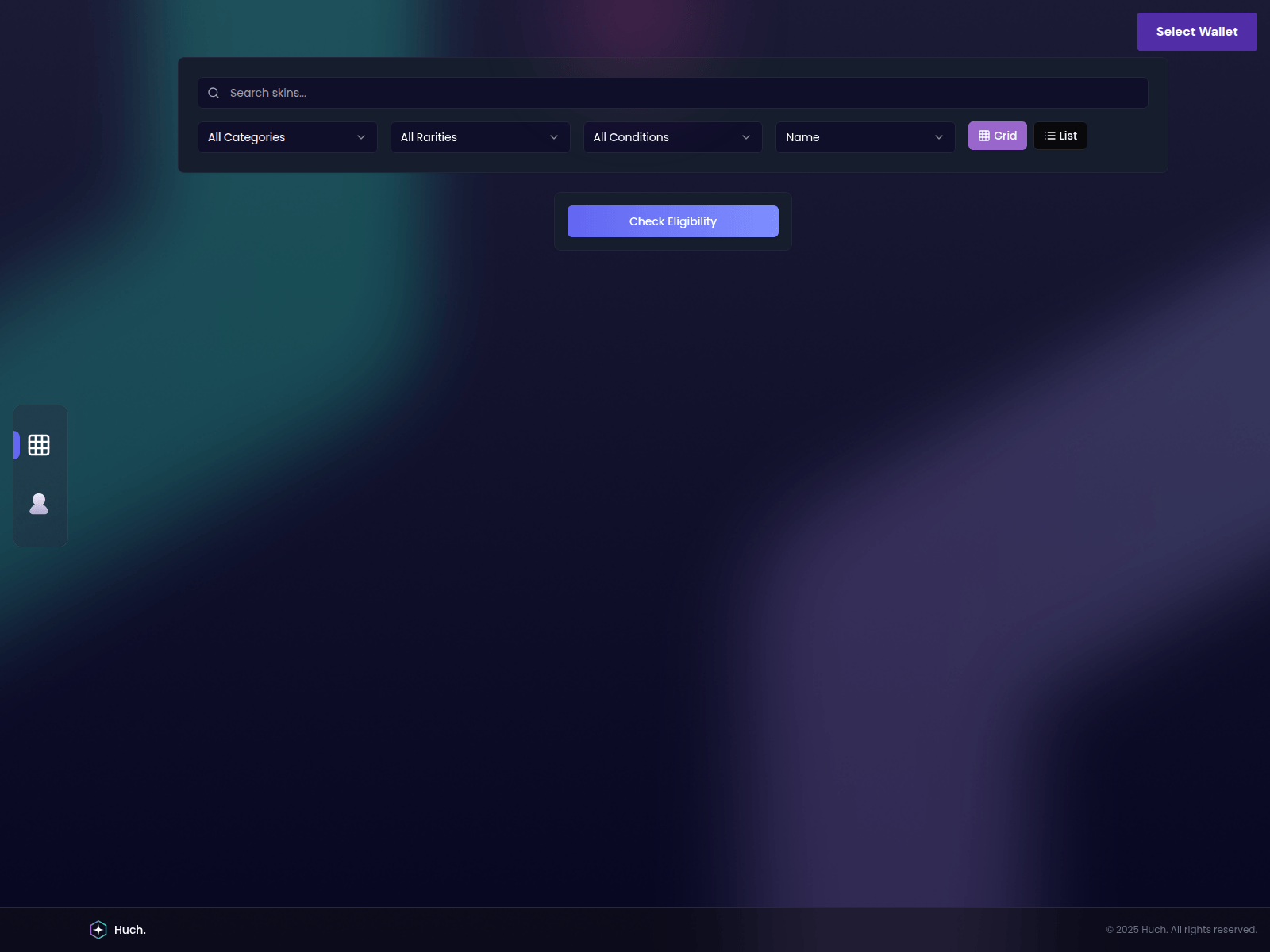 Screenshot of huchfinance.com