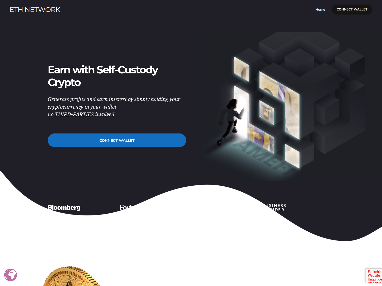 Screenshot of tokenchainsevm.com