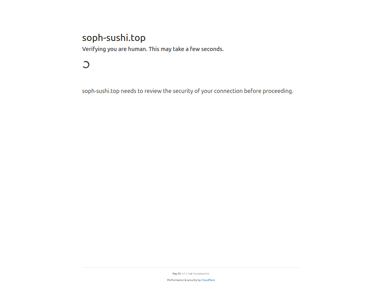 Screenshot of soph-sushi.top