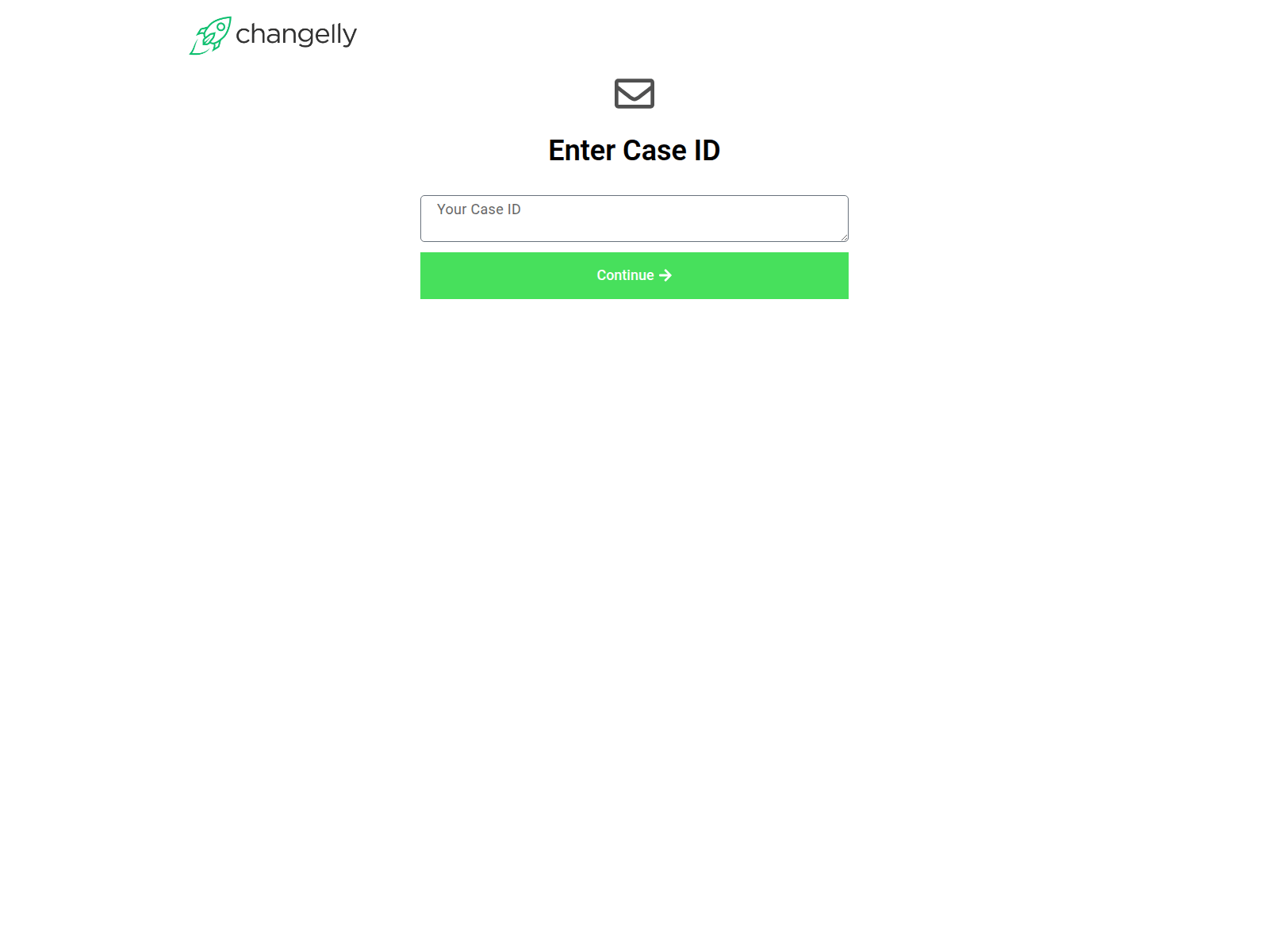 Screenshot of changellyhelp.live