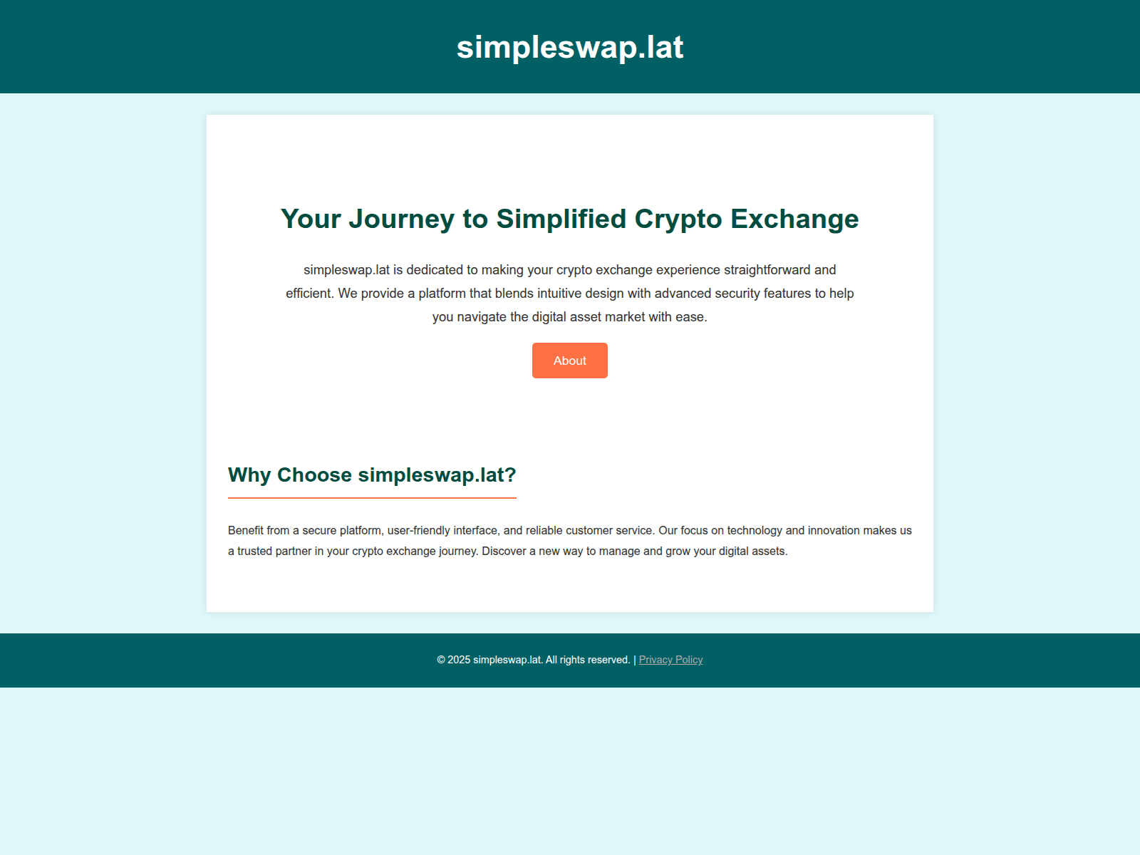 Screenshot of simpleswap.lat