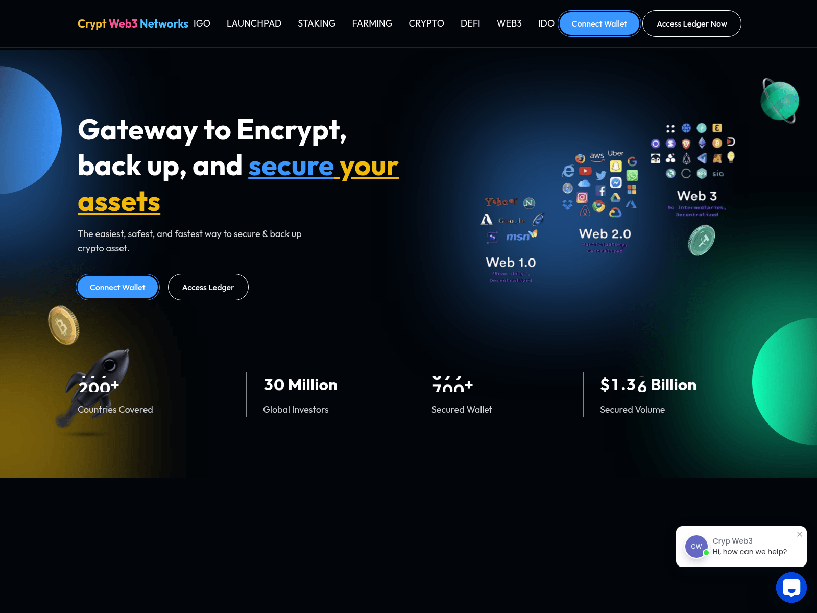 Screenshot of cprtweb3networks.com