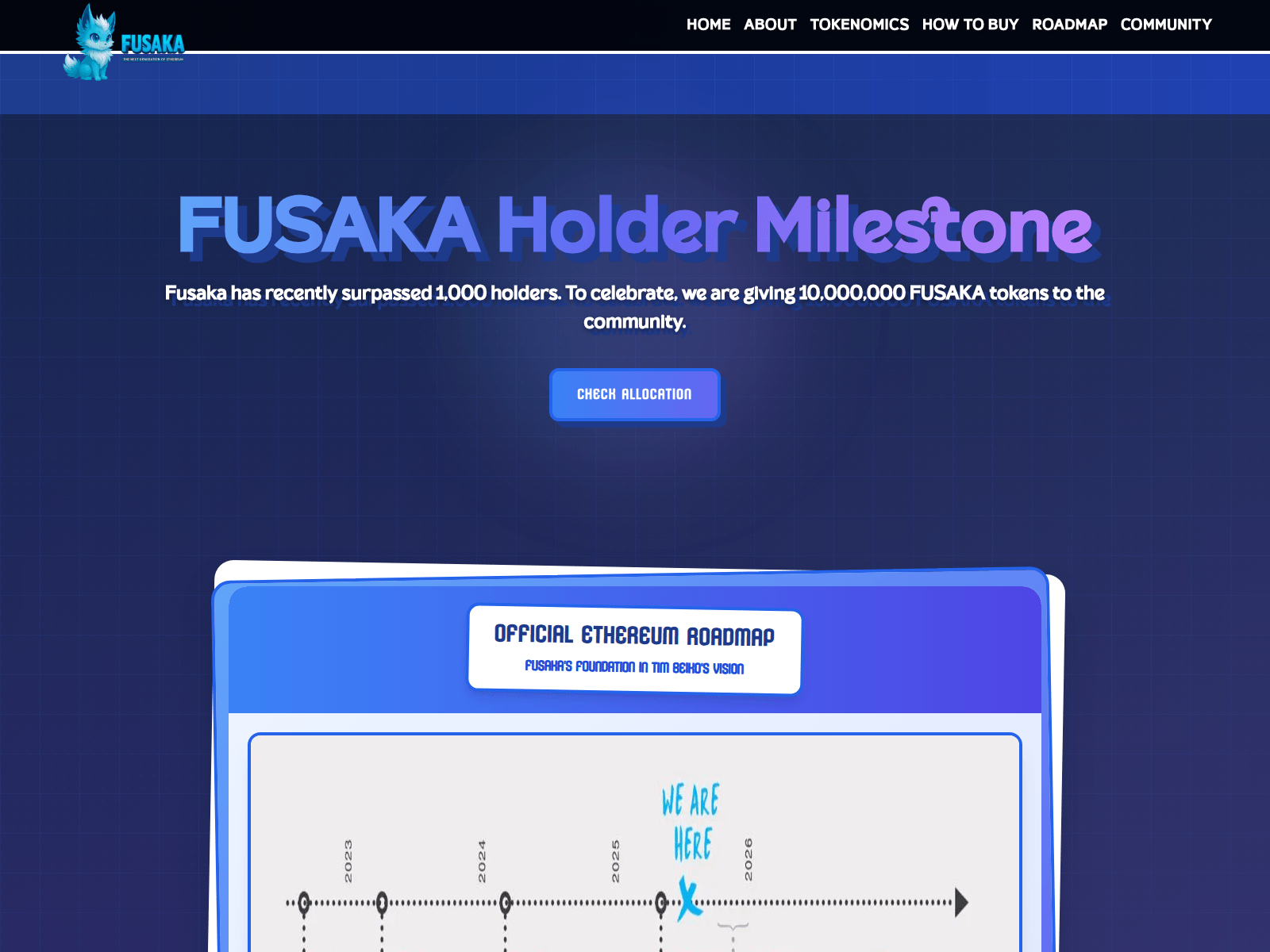Screenshot of rewards-fusaka.com