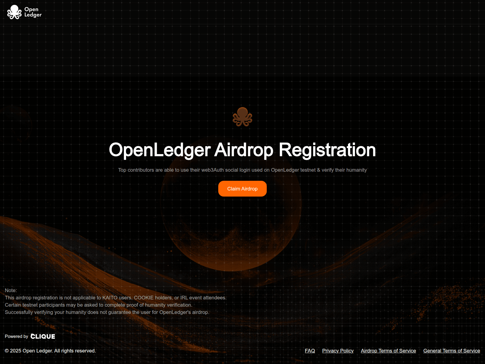 Screenshot of openledgerhqs.xyz