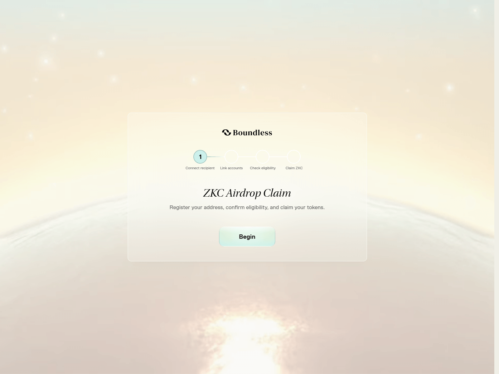 Screenshot of claim-boundless.com