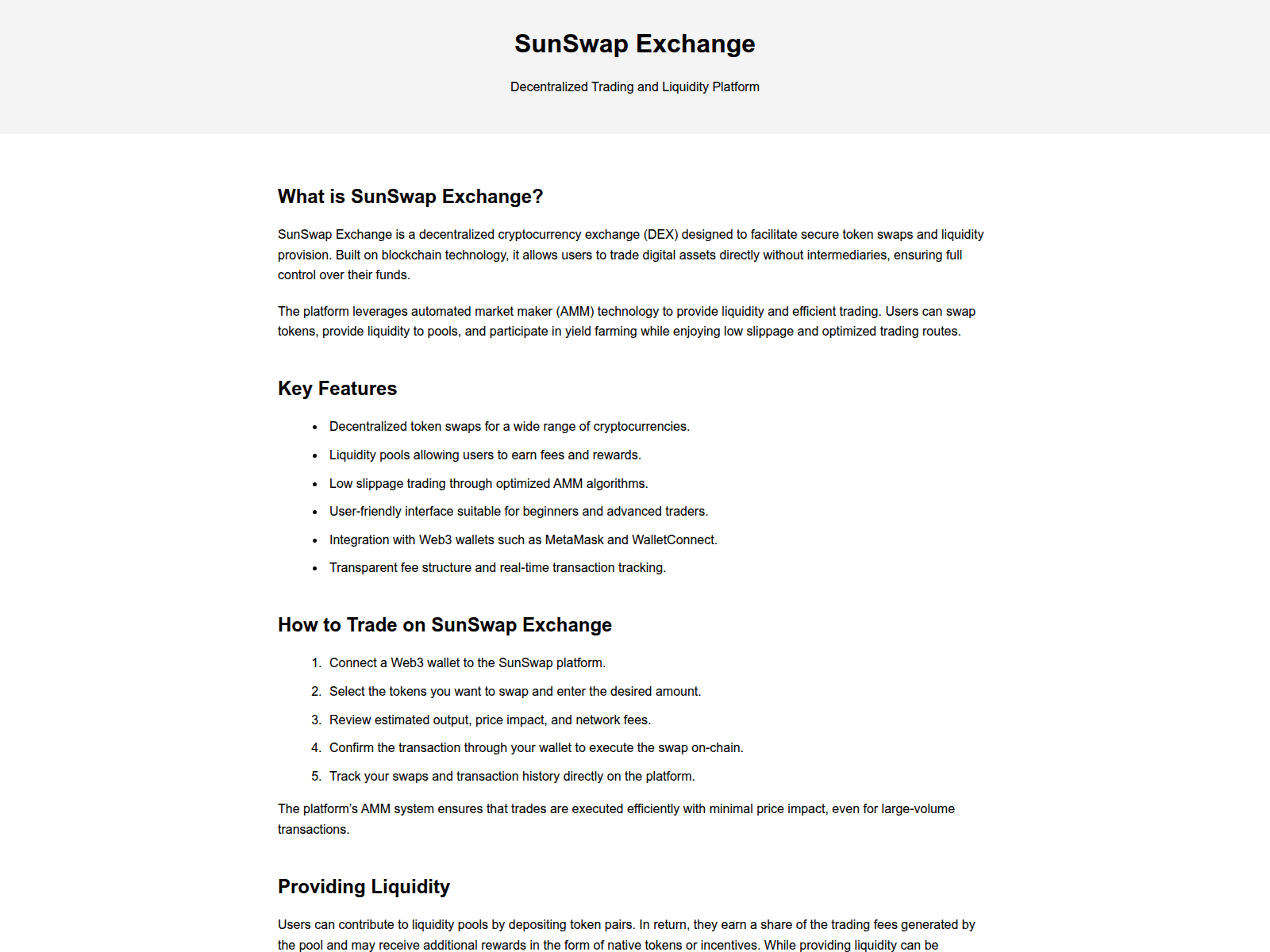 Screenshot of sunswapcom-exchange.pages.dev