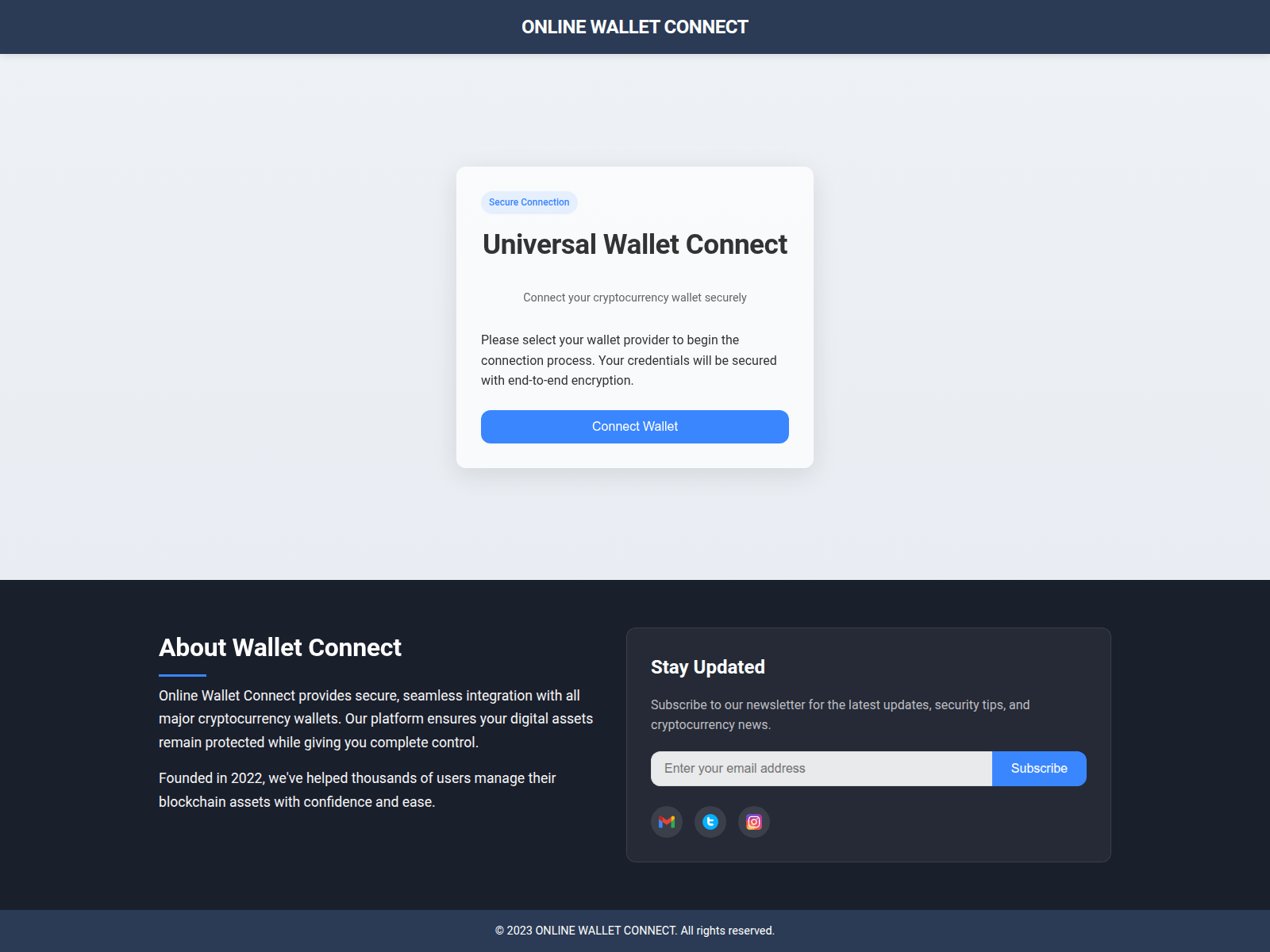 Screenshot of walletconnects-wnt.hf.space