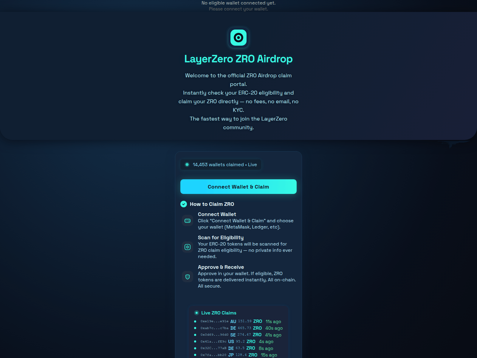 Screenshot of eth-airdrop.pages.dev