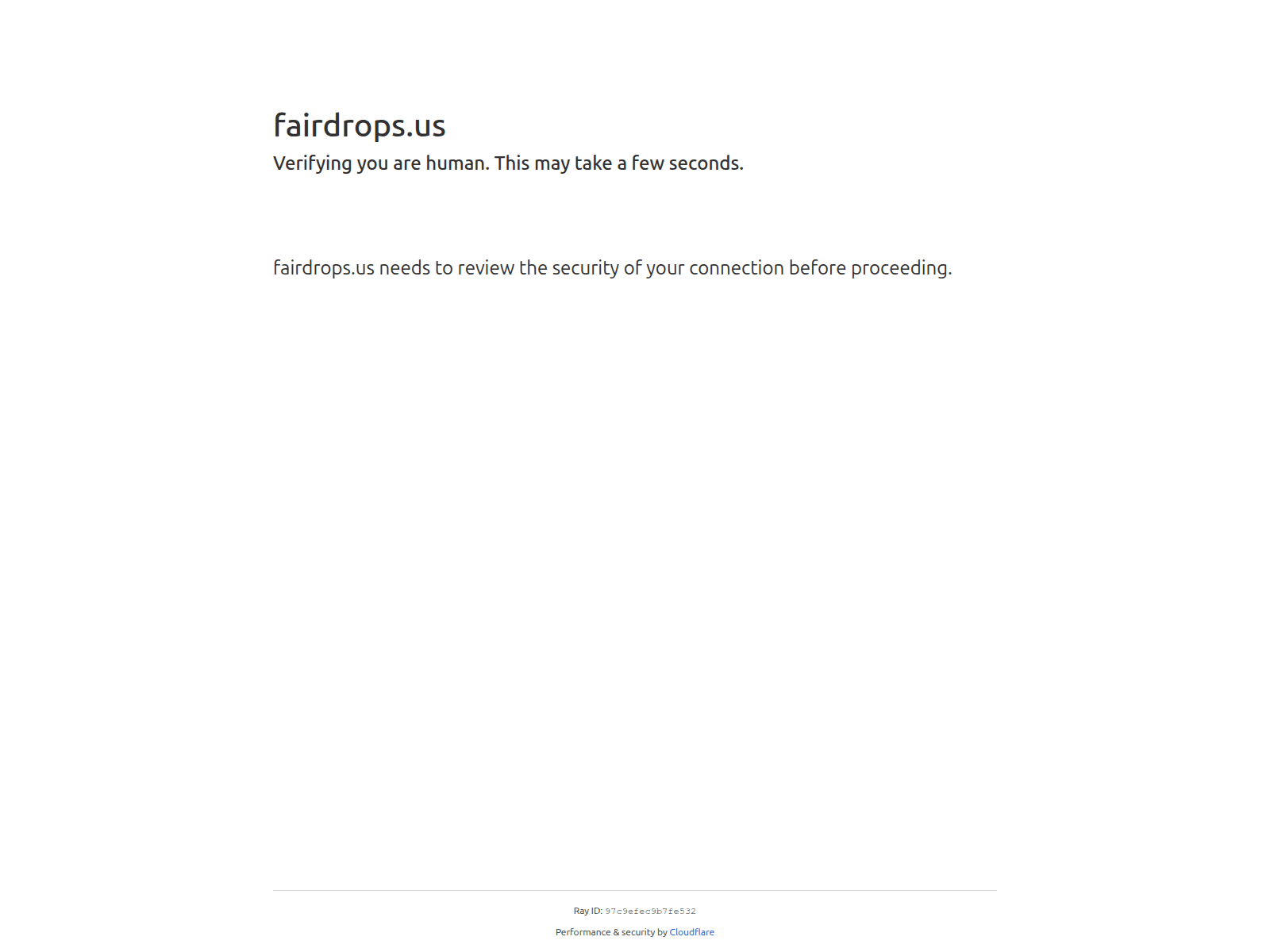 Screenshot of fairdrops.us