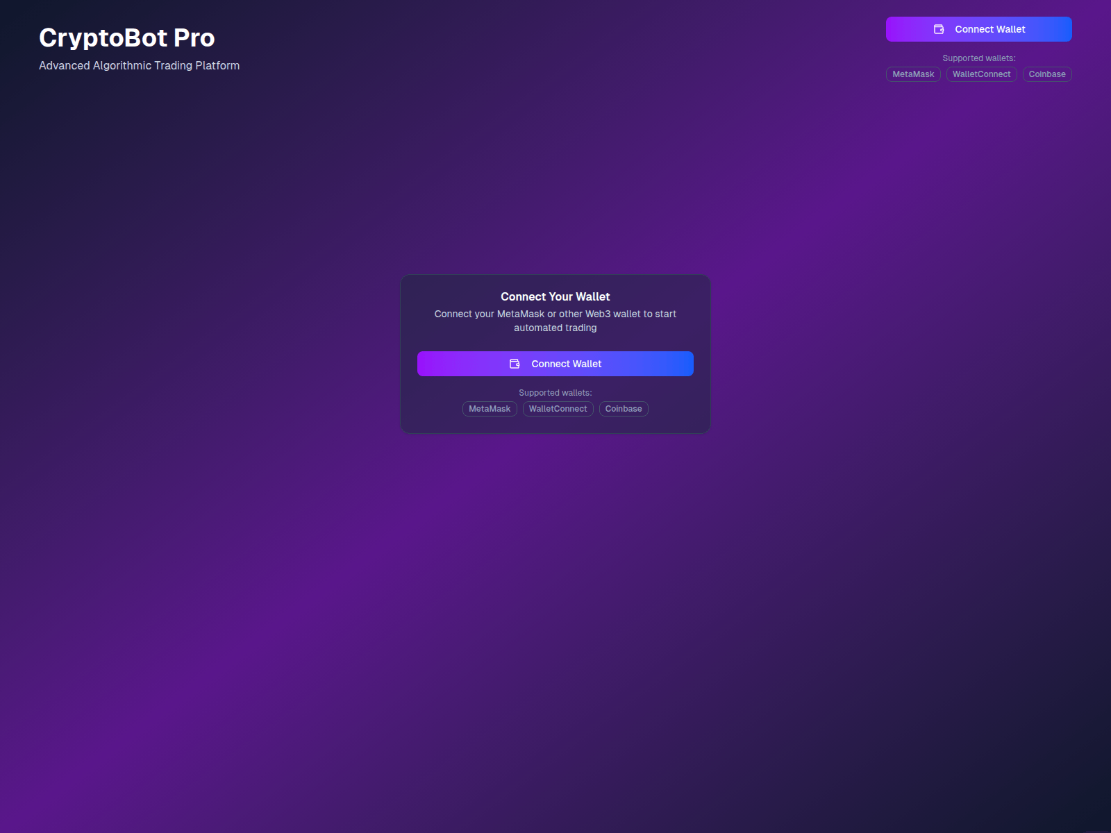 Screenshot of crippytrader.com