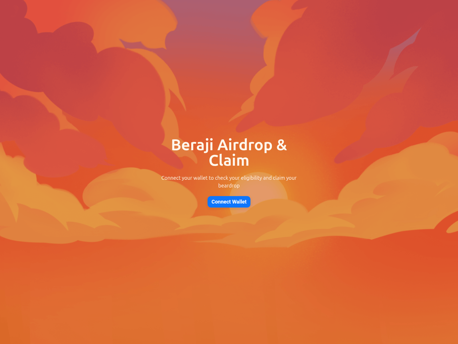 Screenshot of airdrop-dev.beraji.com