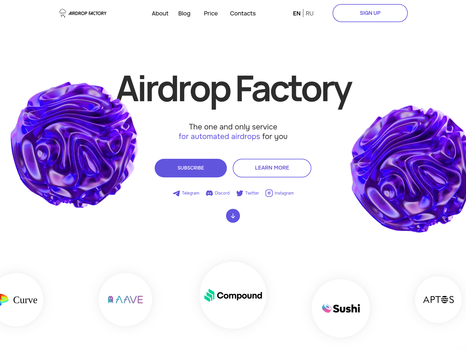 Screenshot of airdrop-d0p.pages.dev