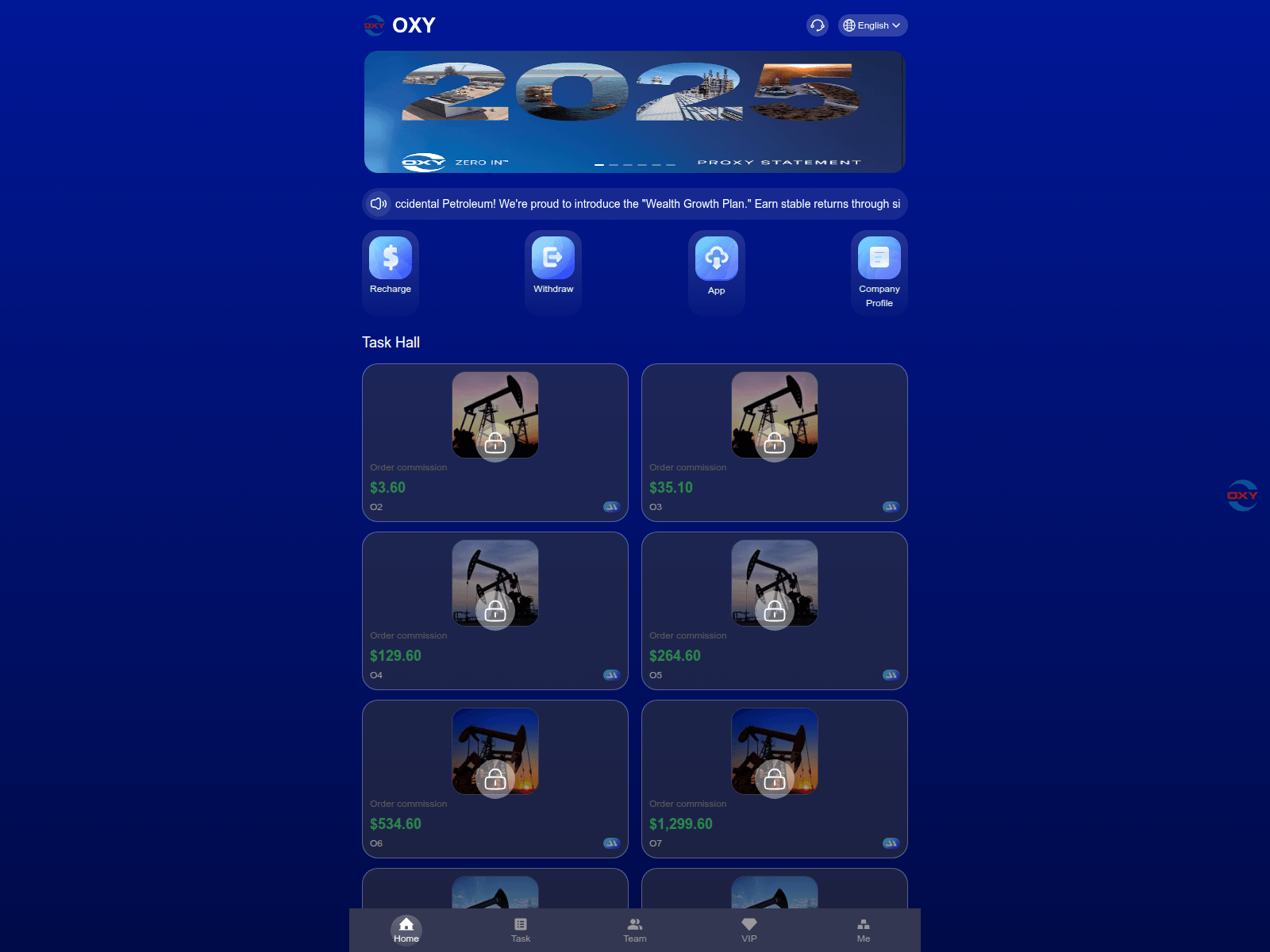Screenshot of www.goldusdt.top