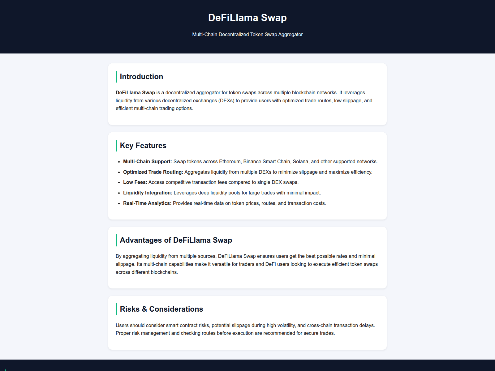 Screenshot of defillama-swap-get.pages.dev