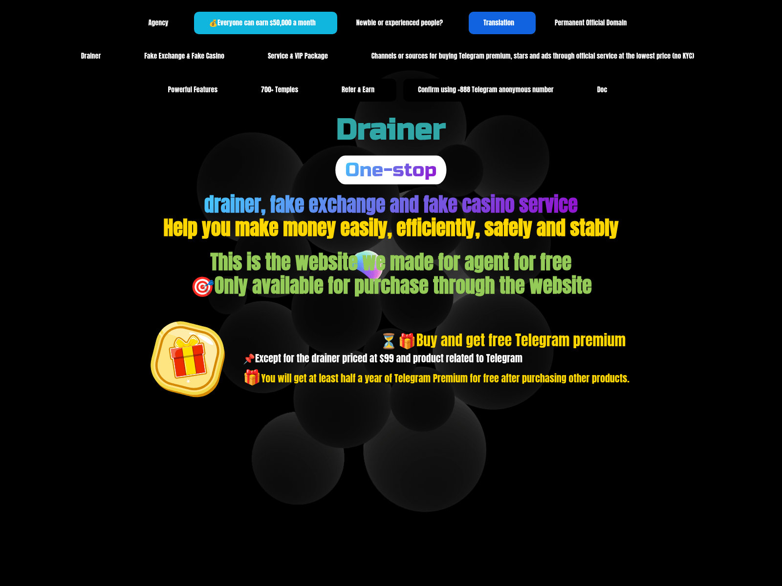 Screenshot of cryptodraineragencyzxvd324.pages.dev