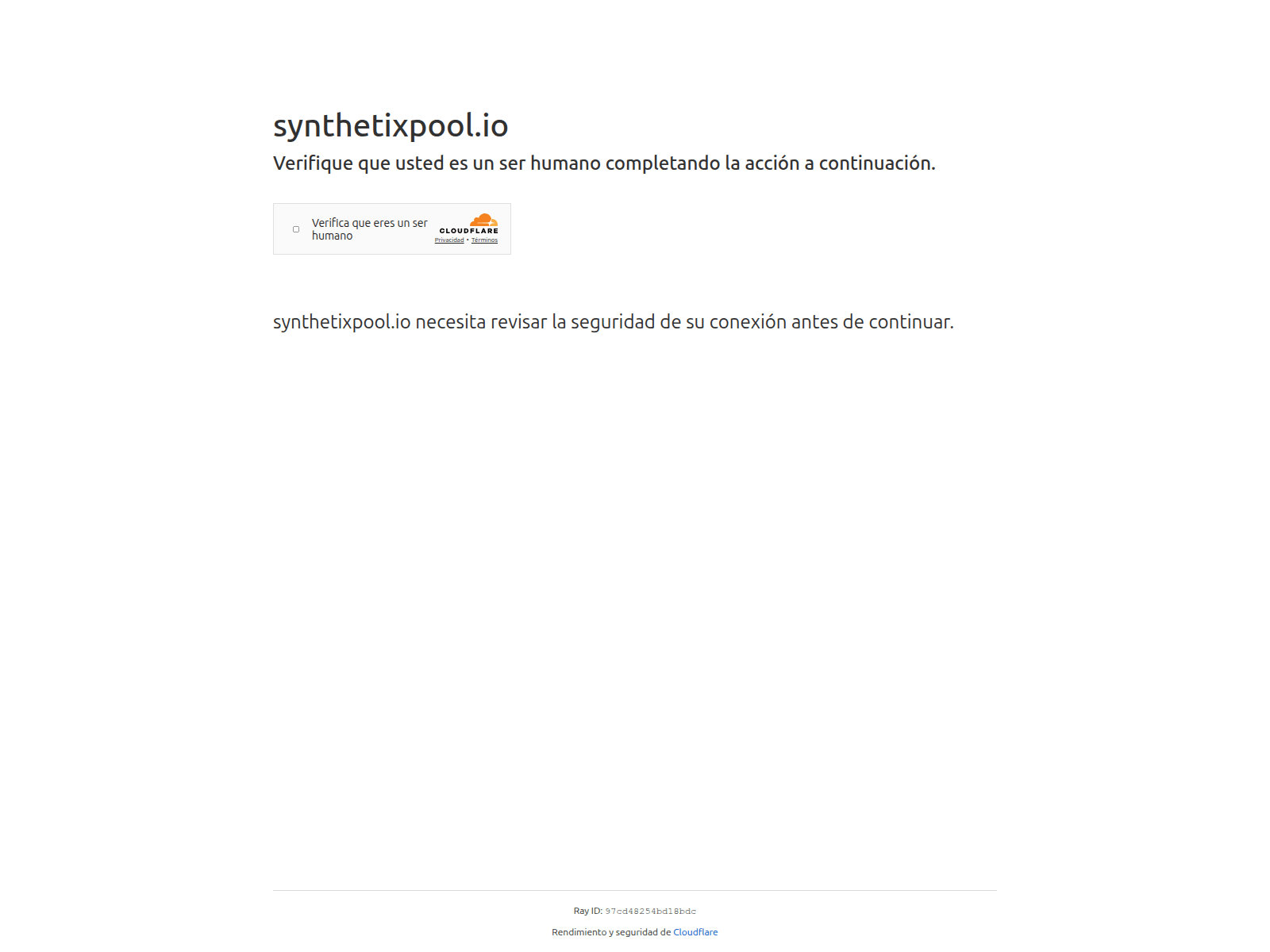 Screenshot of synthetixpool.io