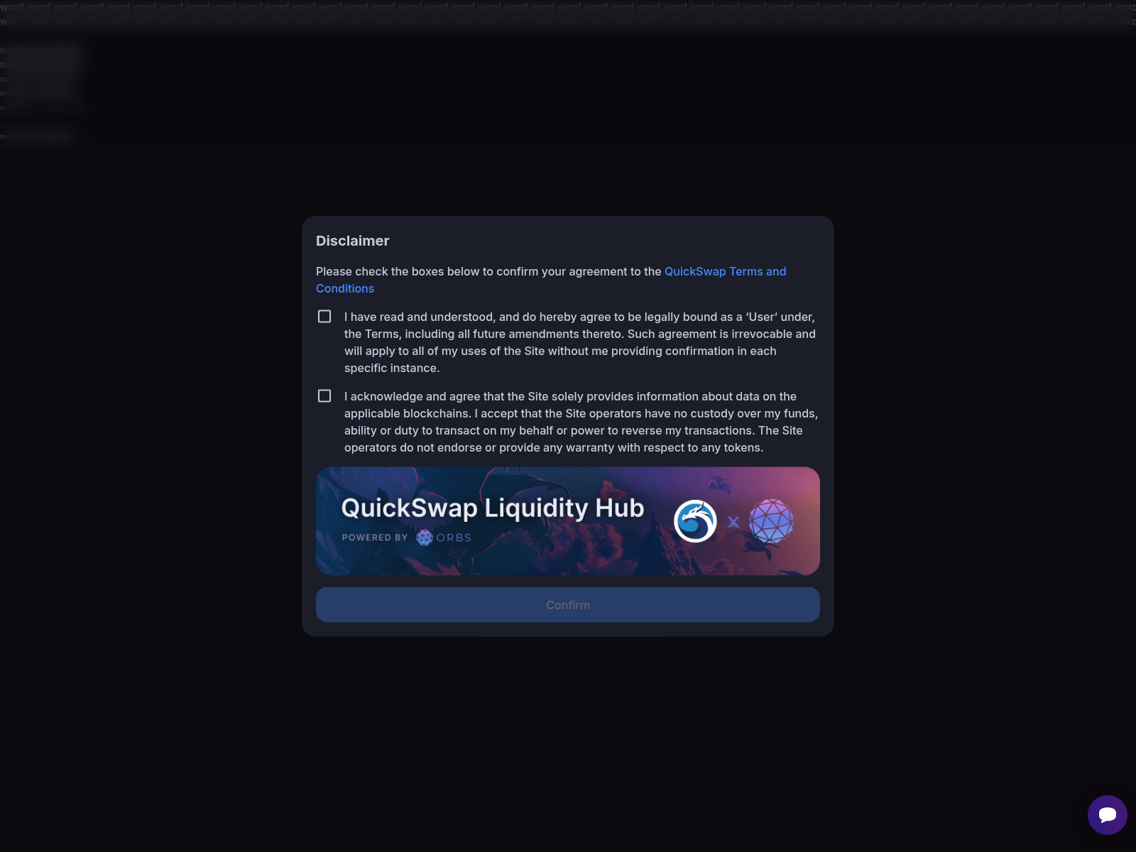 Screenshot of quickswap-exchange-dapp-referral.com