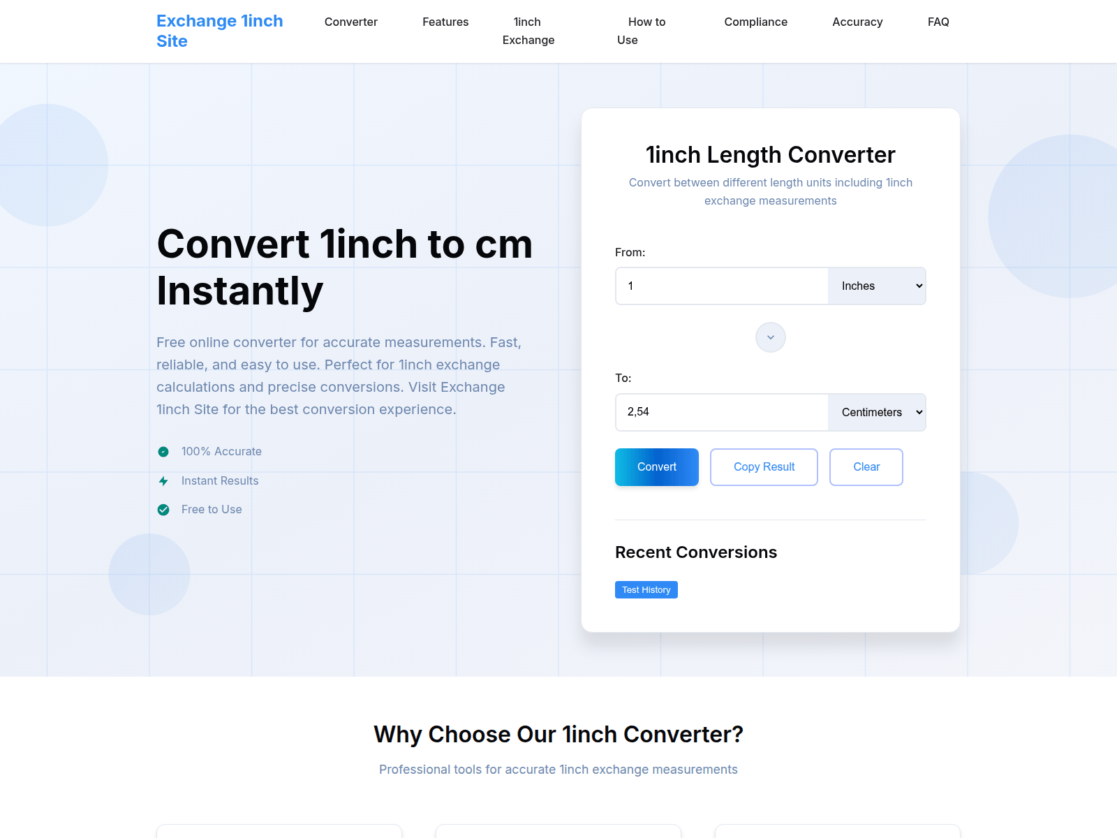 Screenshot of exchange-1inch.site