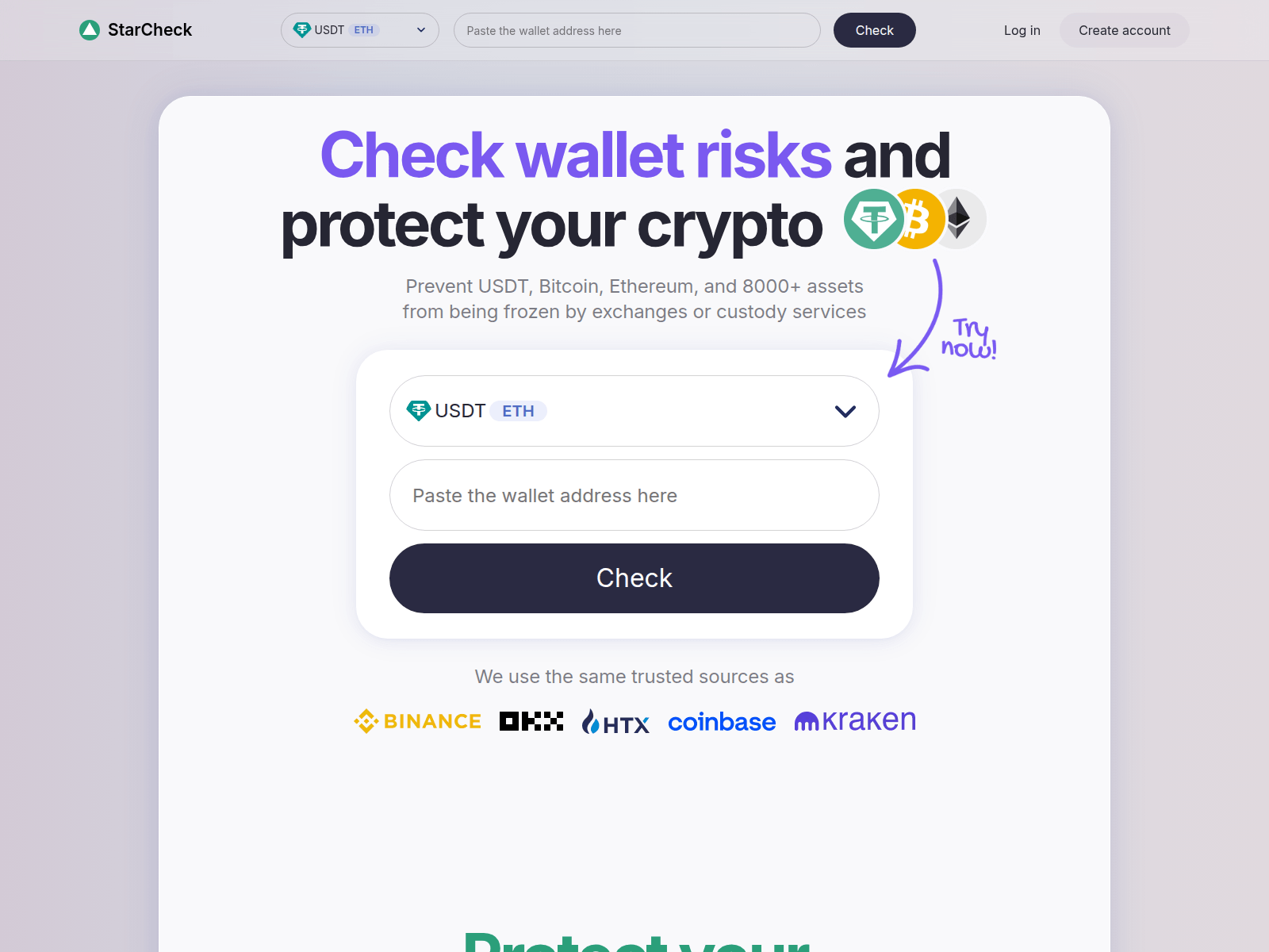 Screenshot of starcheck.help
