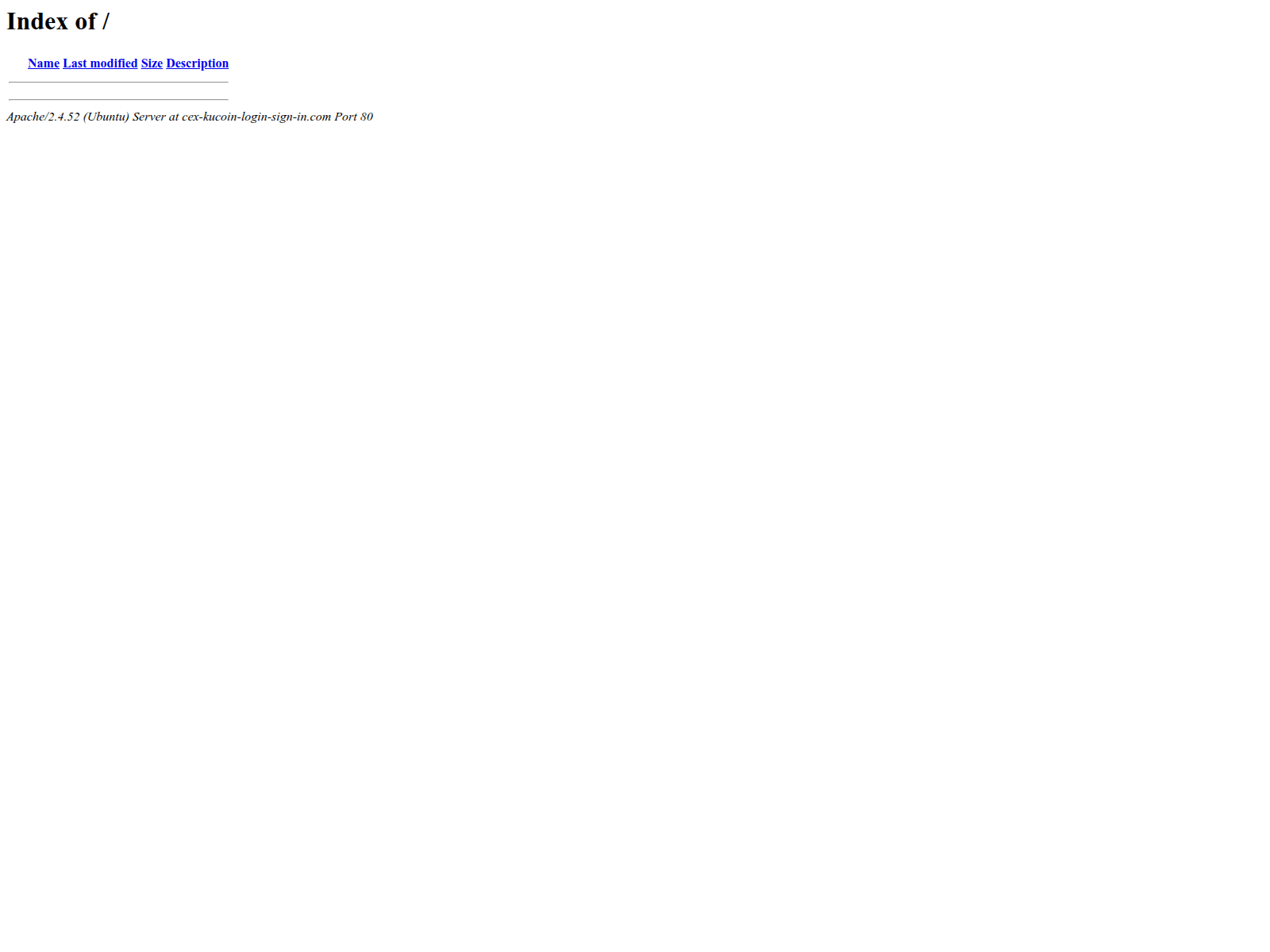 Screenshot of cex-kucoin-login-sign-in.com