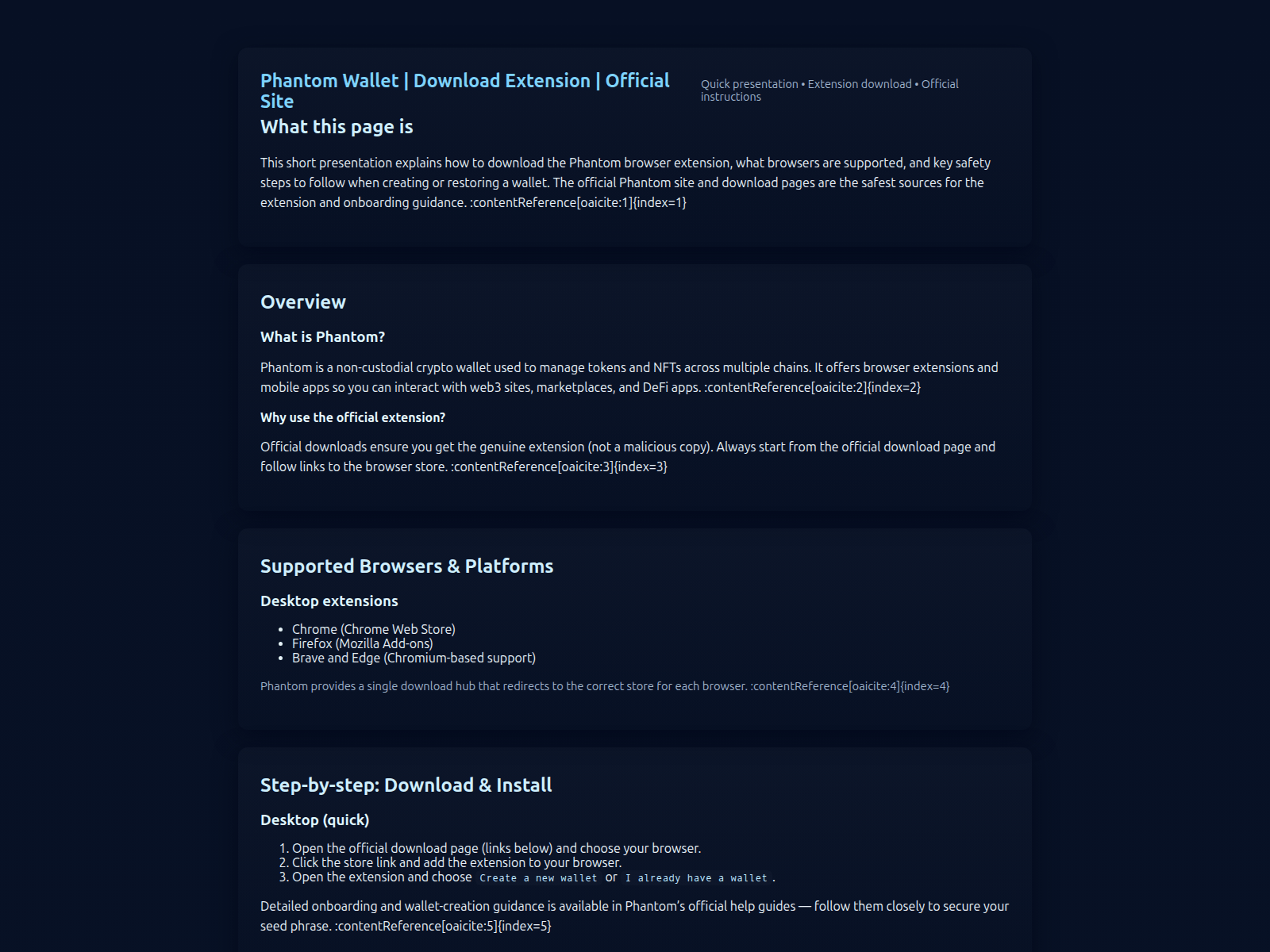 Screenshot of phantom-solana-wallet-te.pages.dev