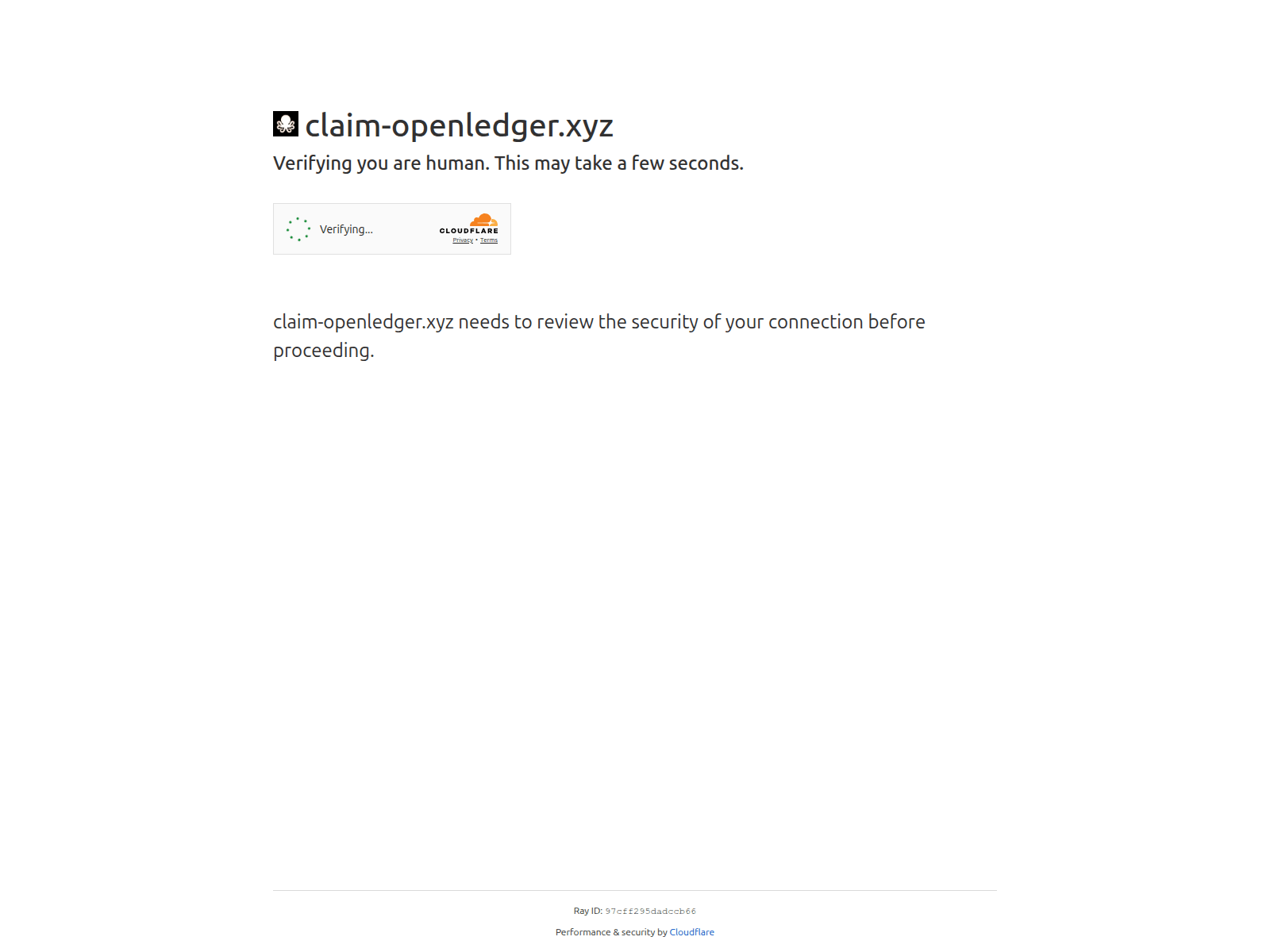 Screenshot of claim-openledger.xyz