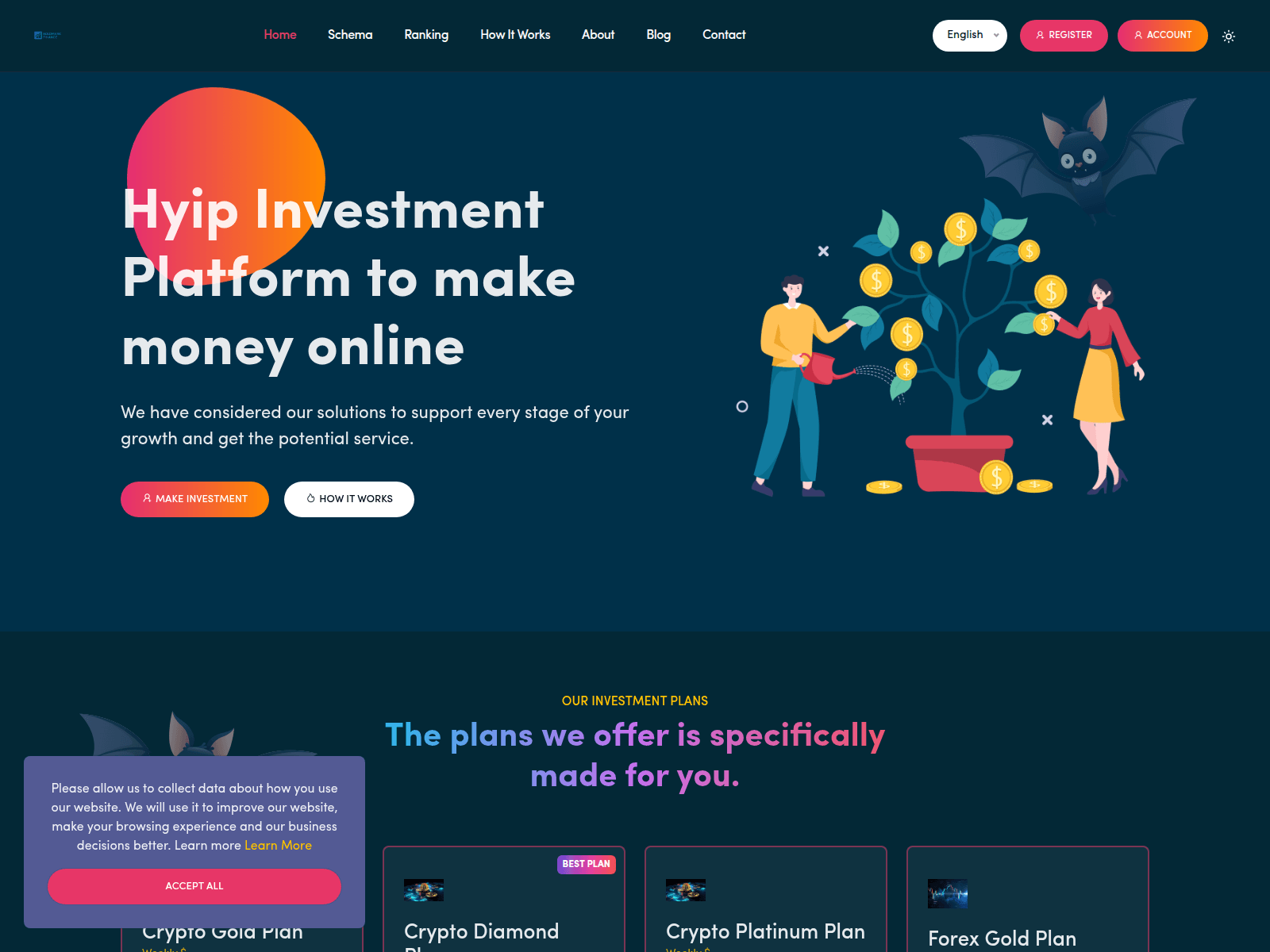 Screenshot of capcrescent.com