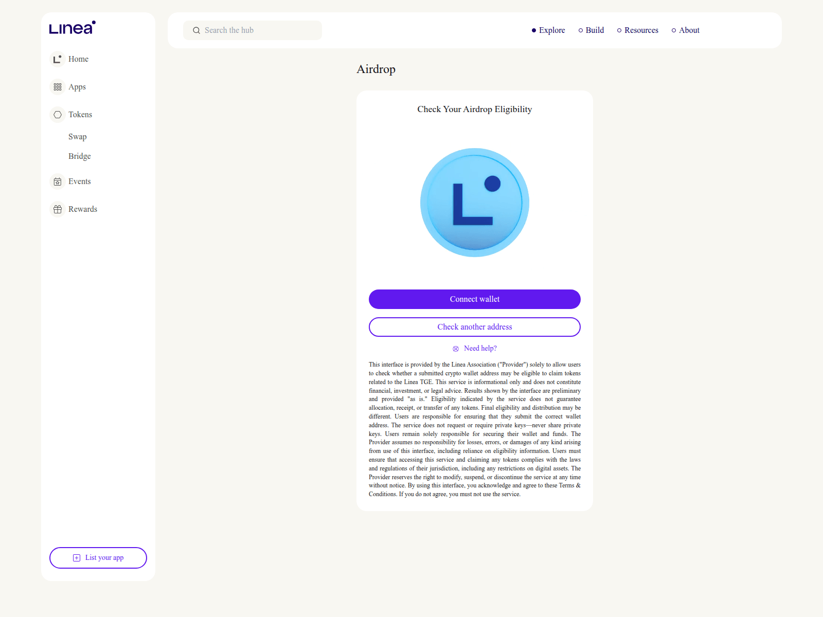 Screenshot of lineabulld.xyz
