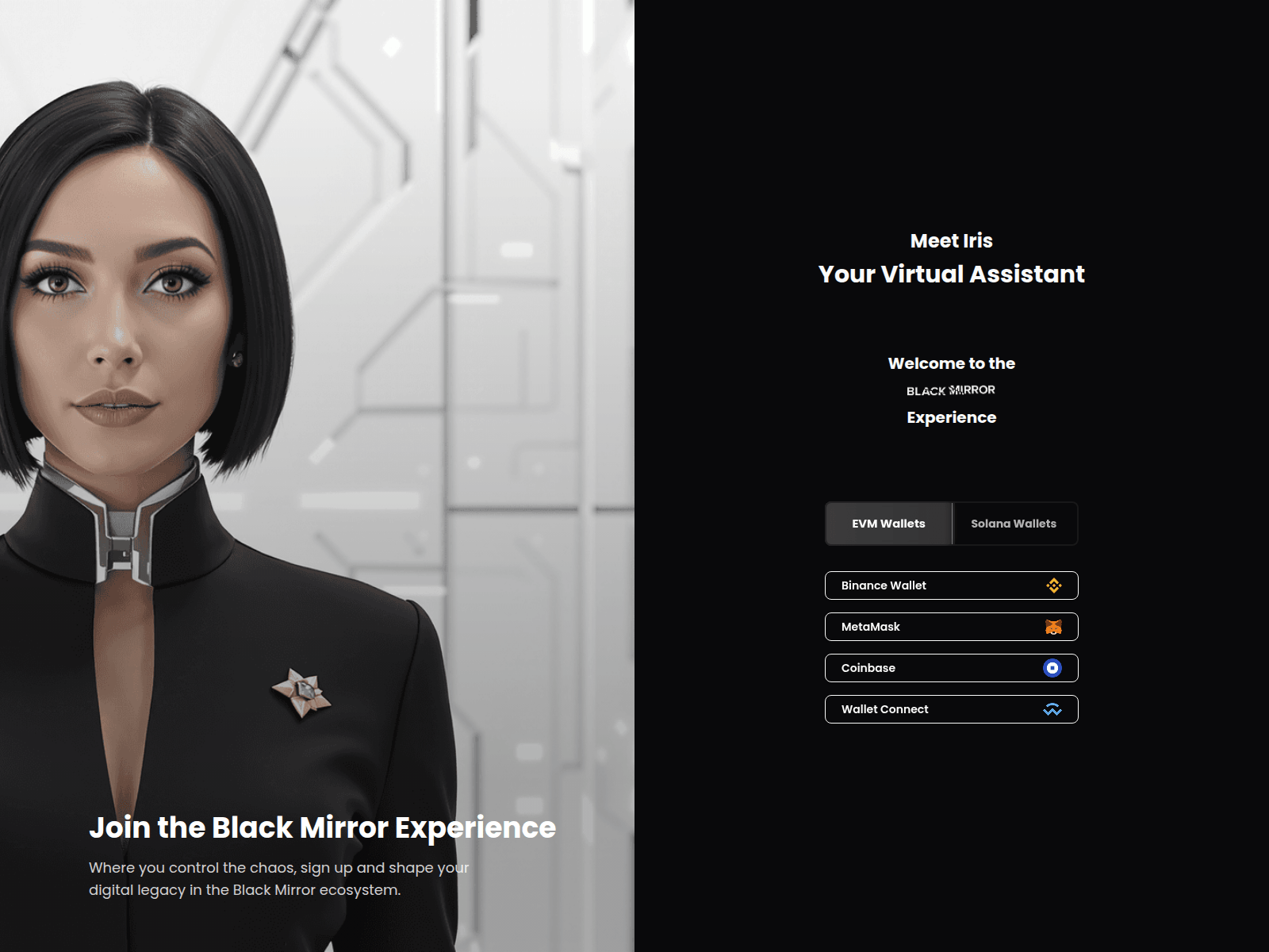 Screenshot of claim-blackmirror.top