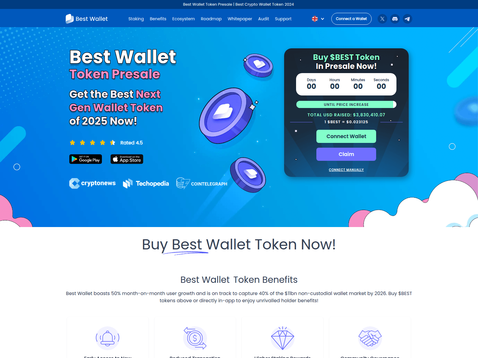 Screenshot of bestwallet.top