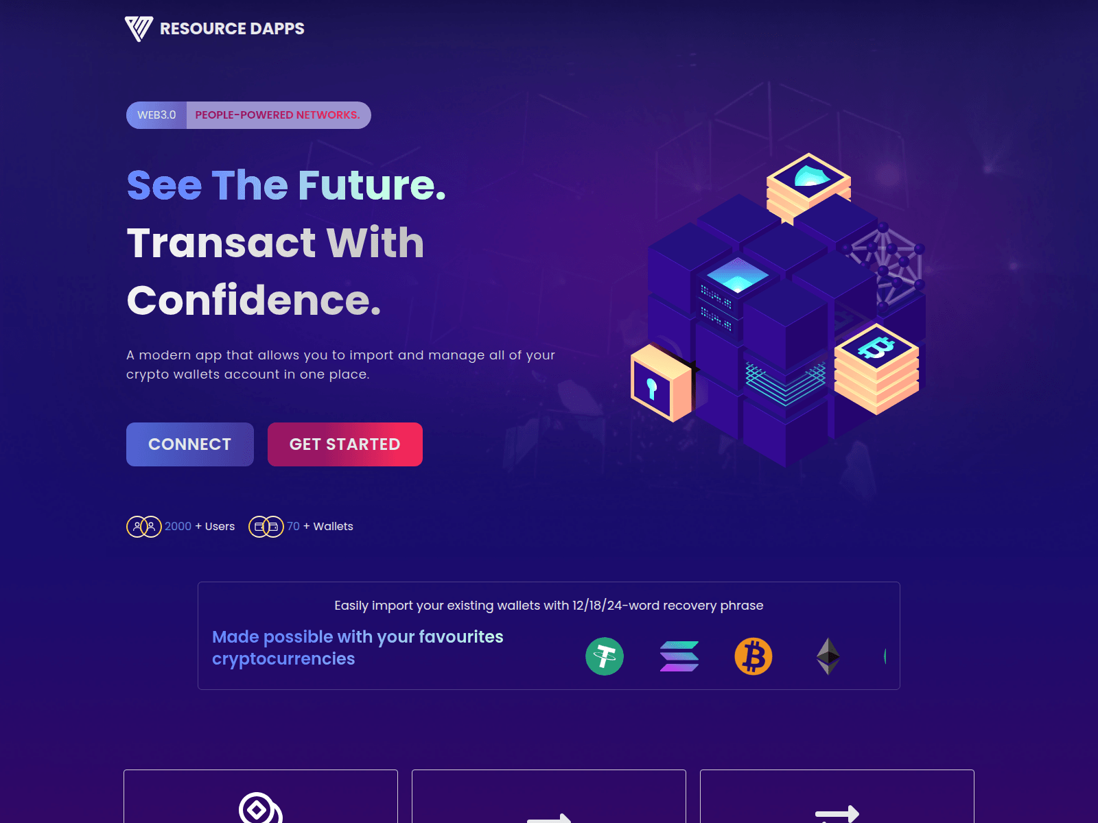 Screenshot of solana-chain-mainnet.pages.dev