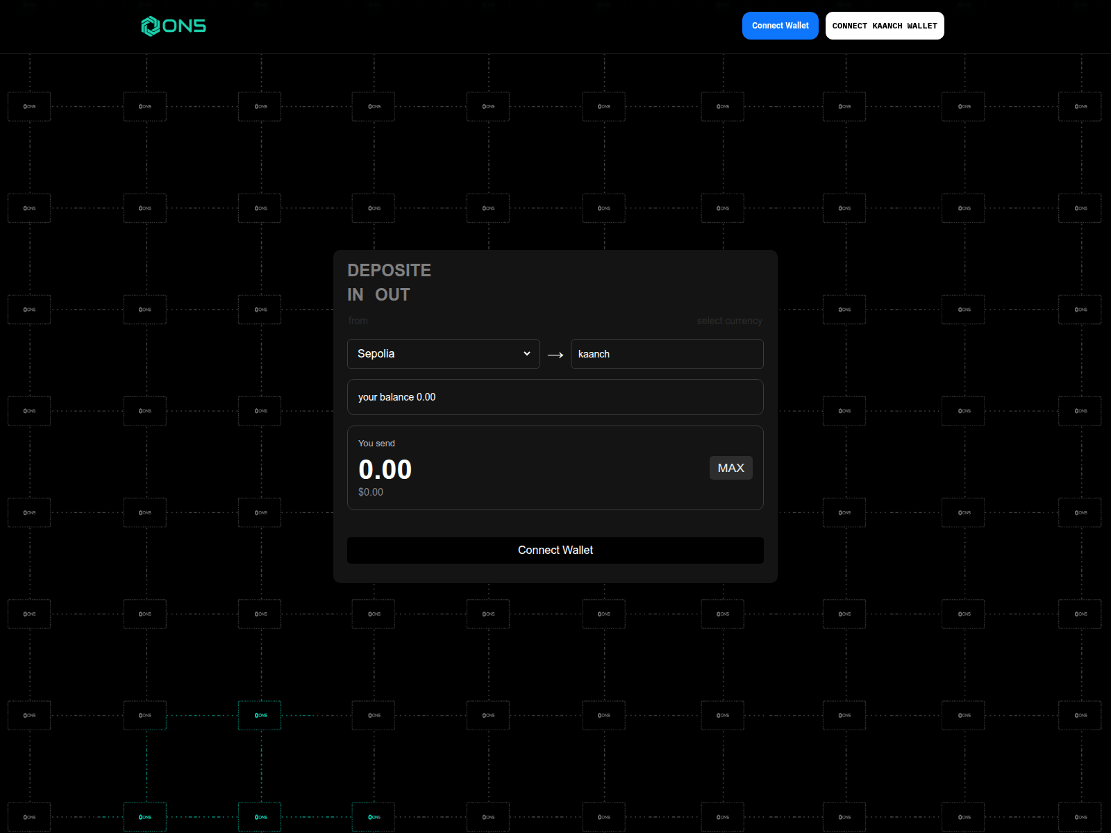 Screenshot of on5-dapp-issuer.pages.dev