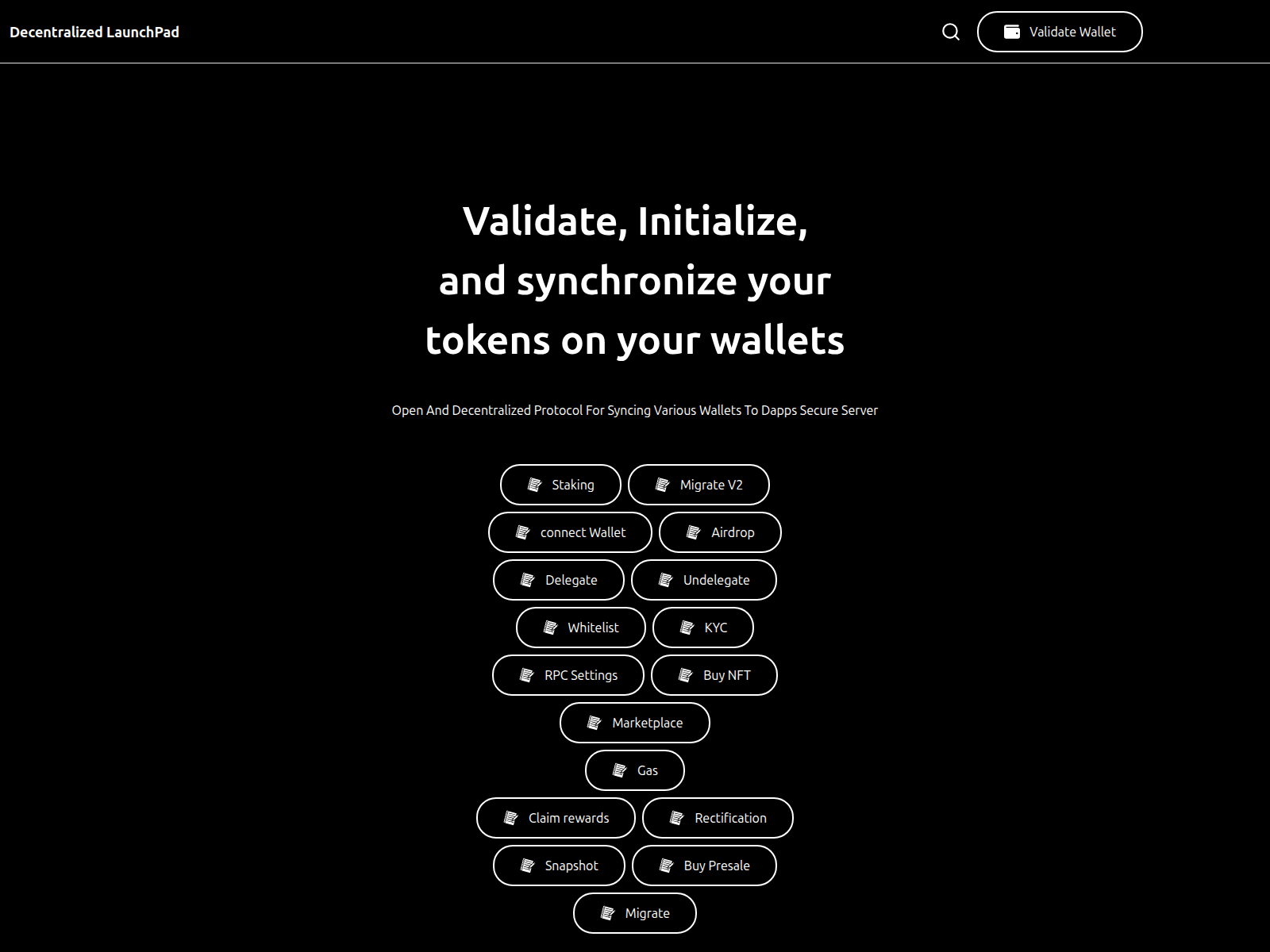 Screenshot of web3dapp-remote-solution-protocol.pages.dev