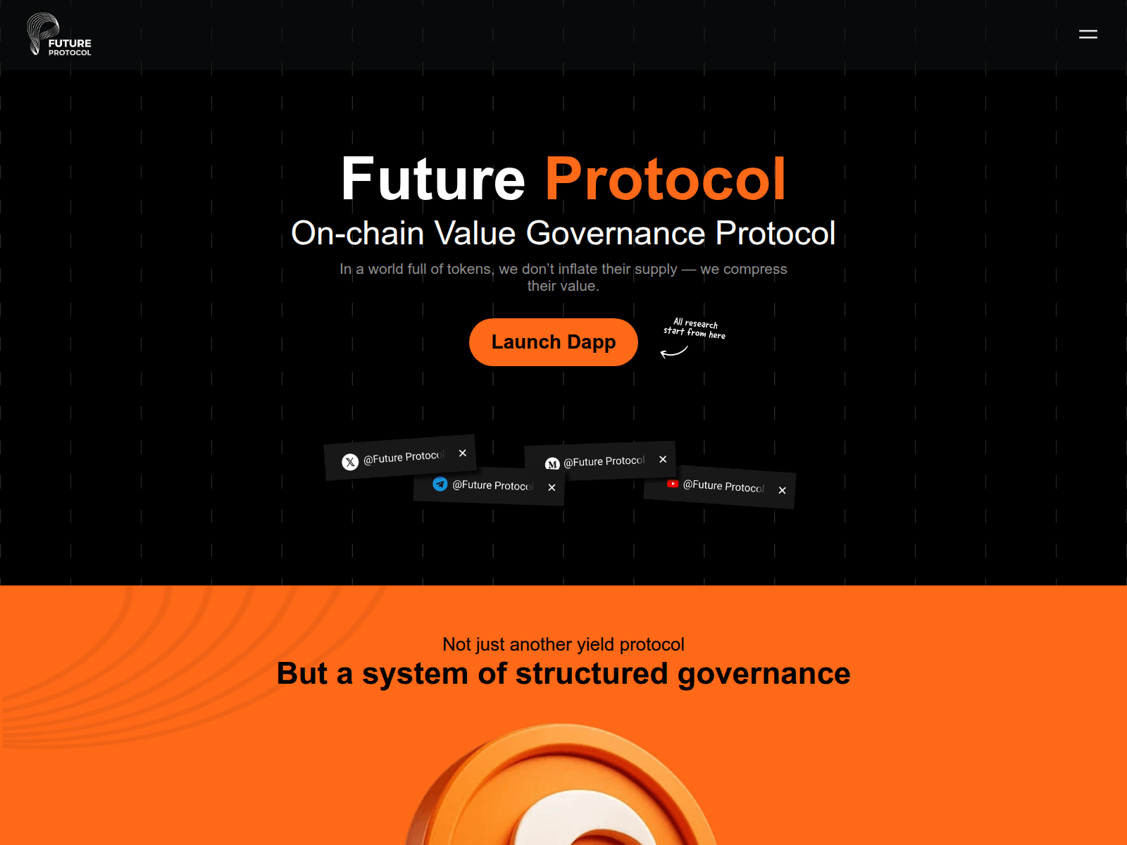 Screenshot of dapp-future-7827837482.pages.dev