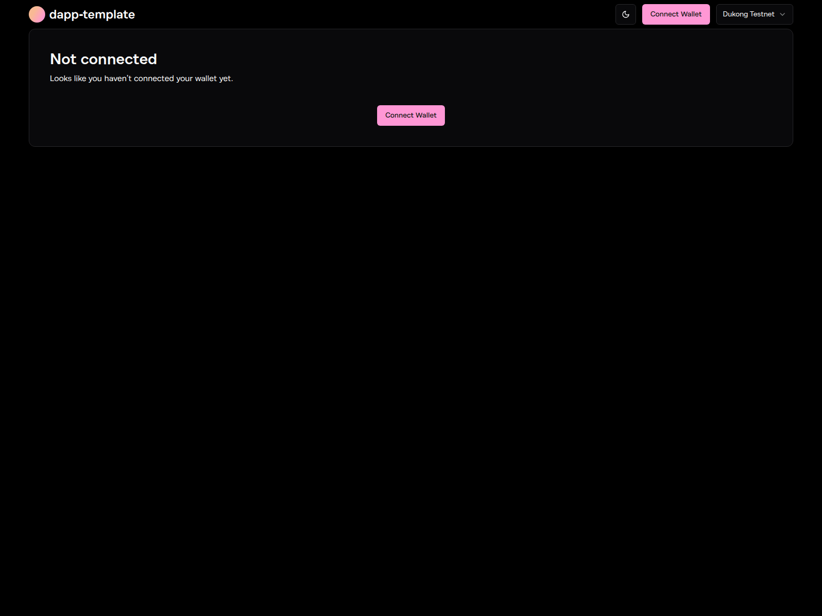 Screenshot of rward-dapp-factory-testing-yohan.pages.dev