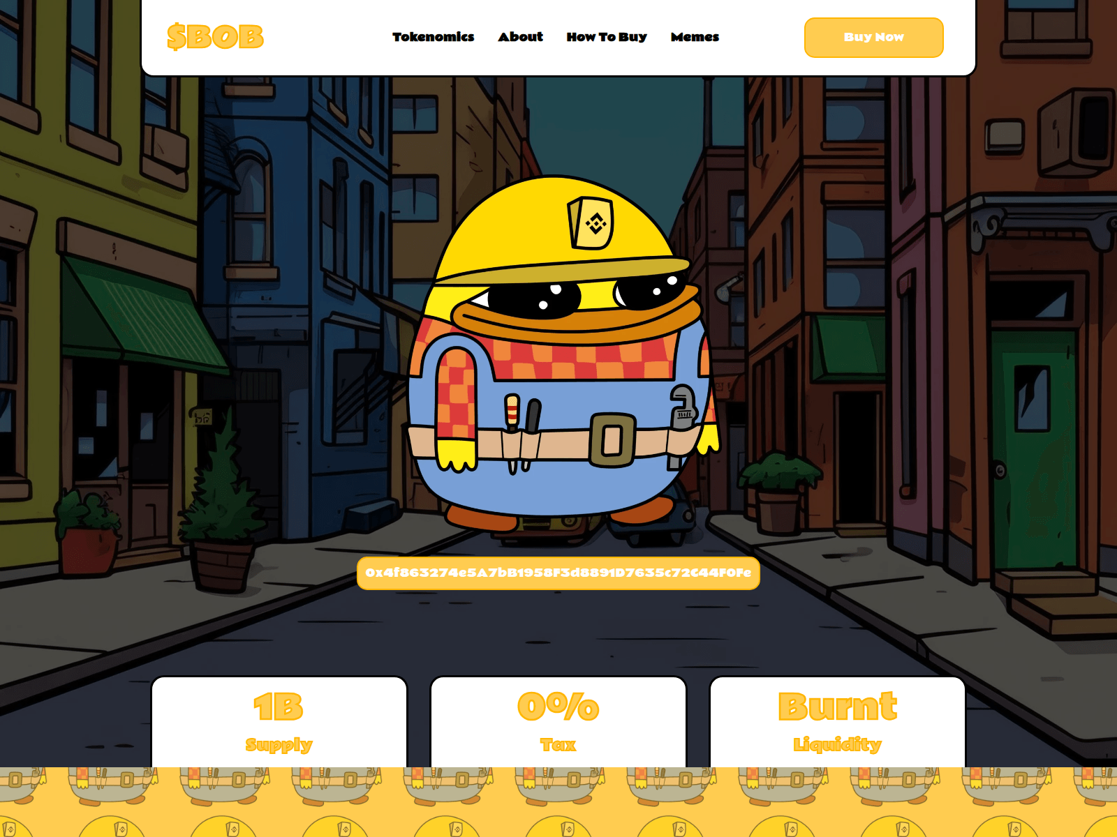 Screenshot of bobonbsc.com