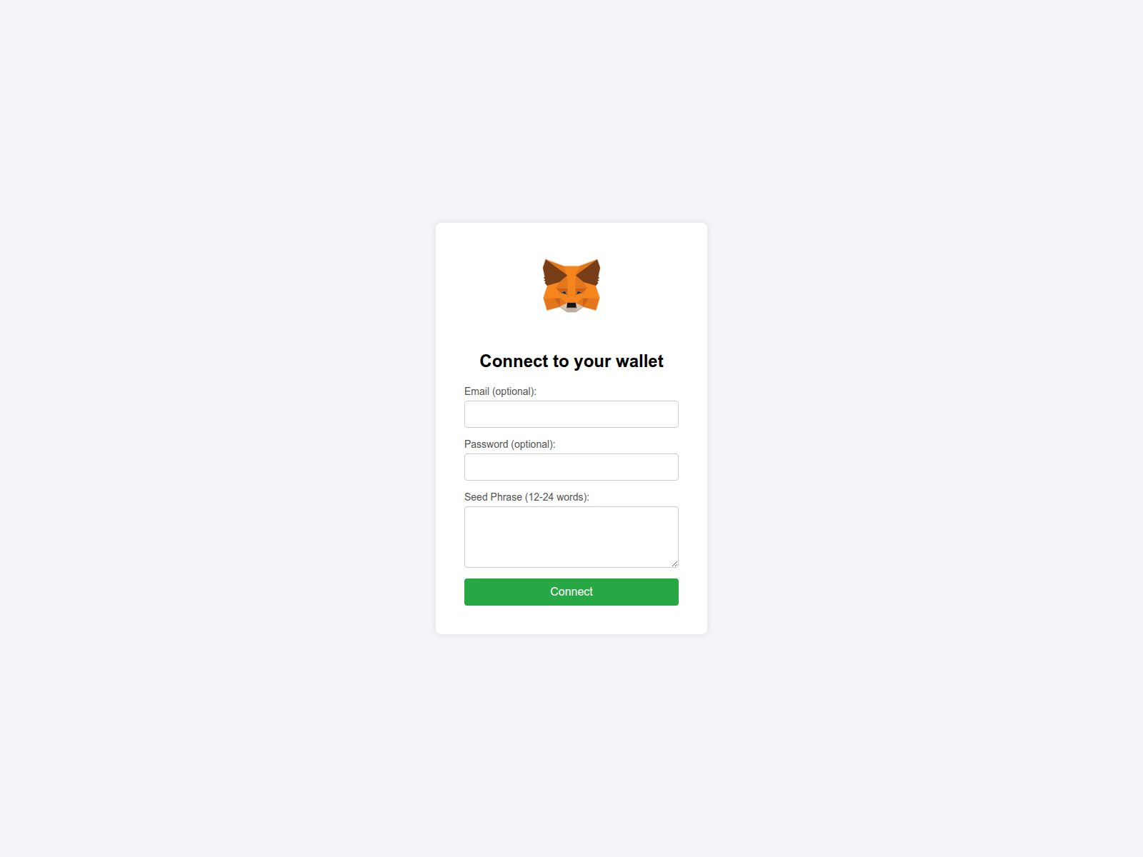 Screenshot of secure-metamask.com