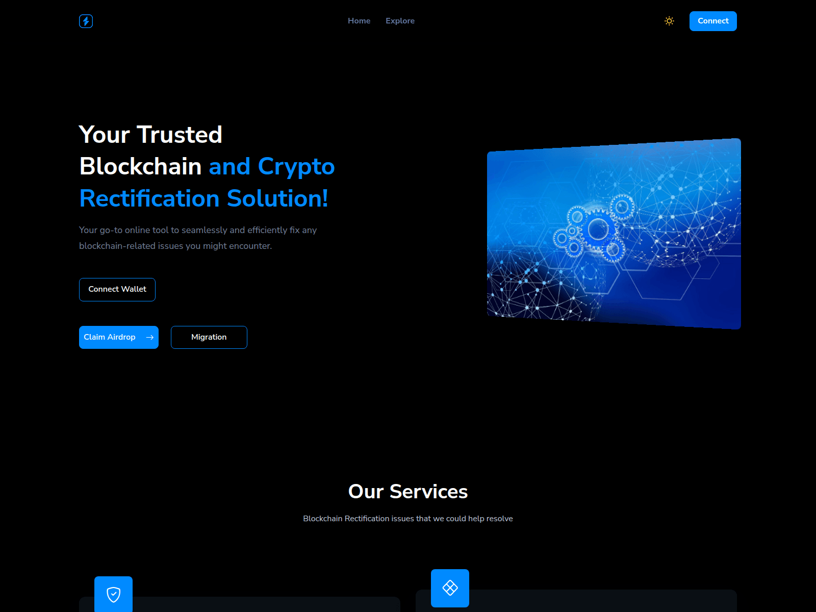 Screenshot of blockfixedrectify.web.app