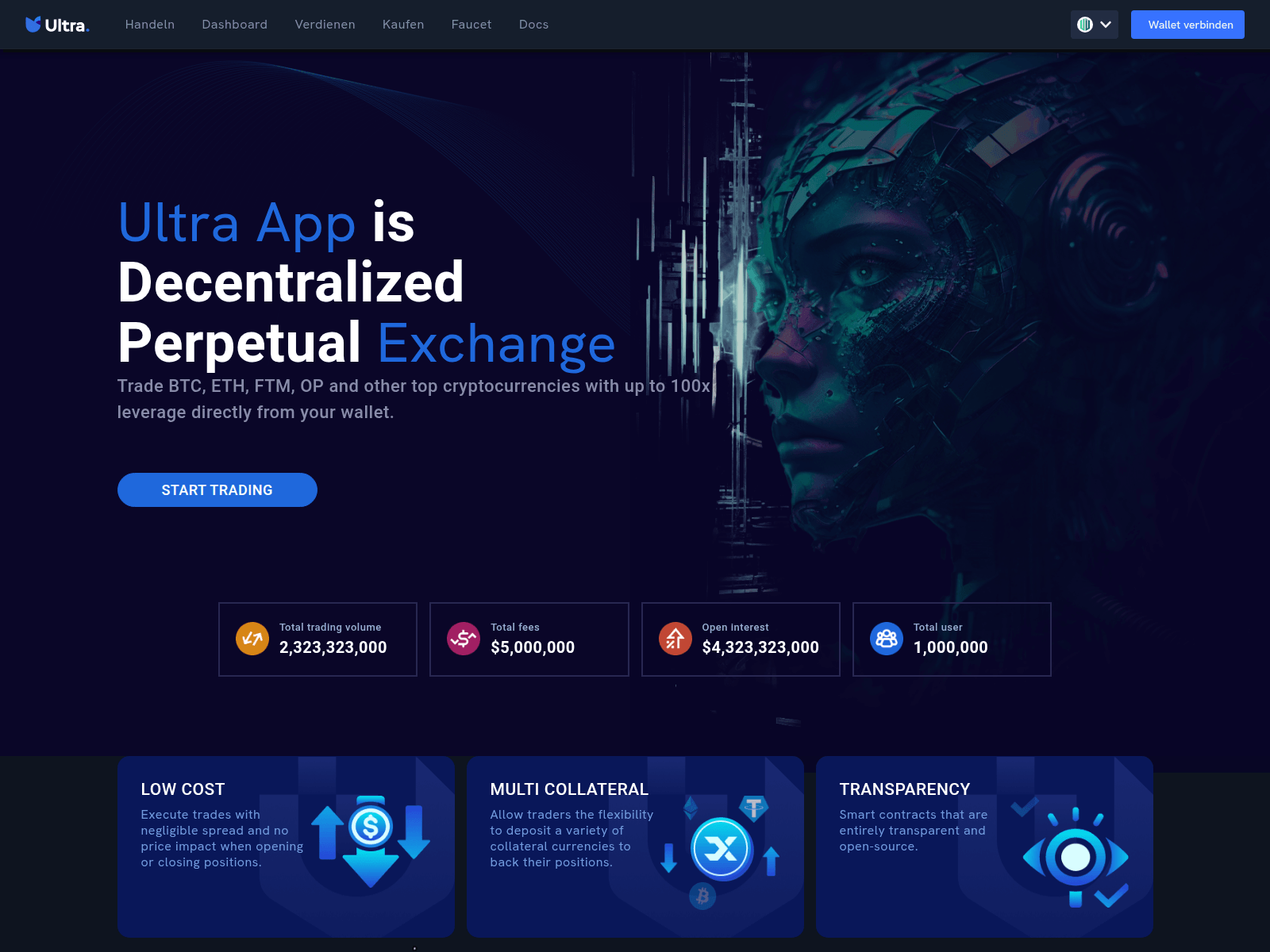 Screenshot of ultraapp.biz