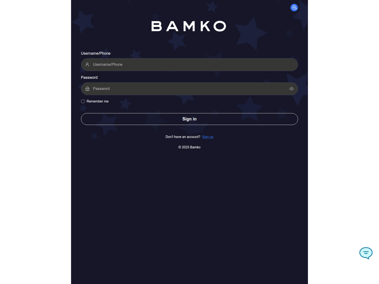 Screenshot of bamkodata.net