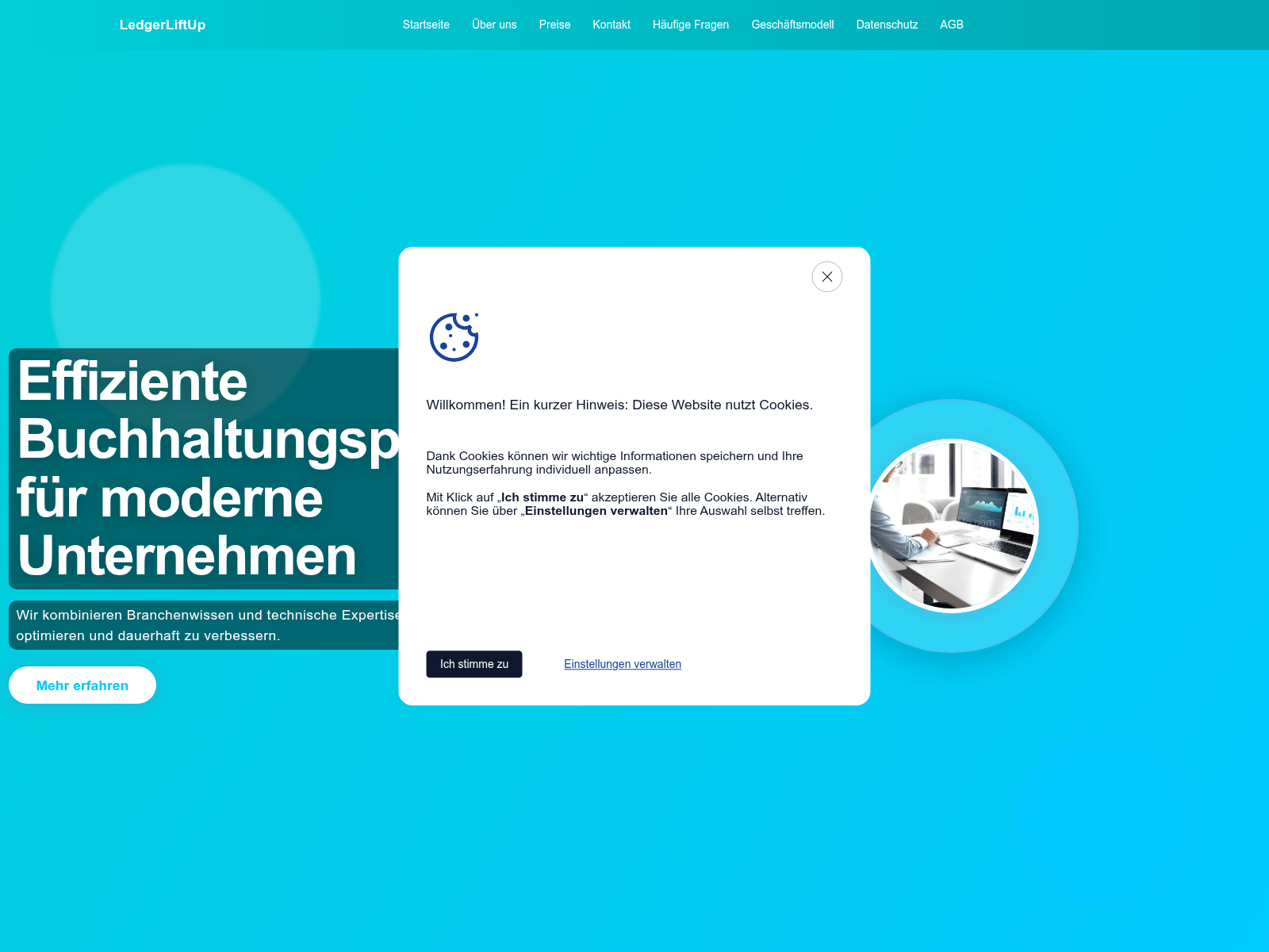 Screenshot of ledgerliftup.com