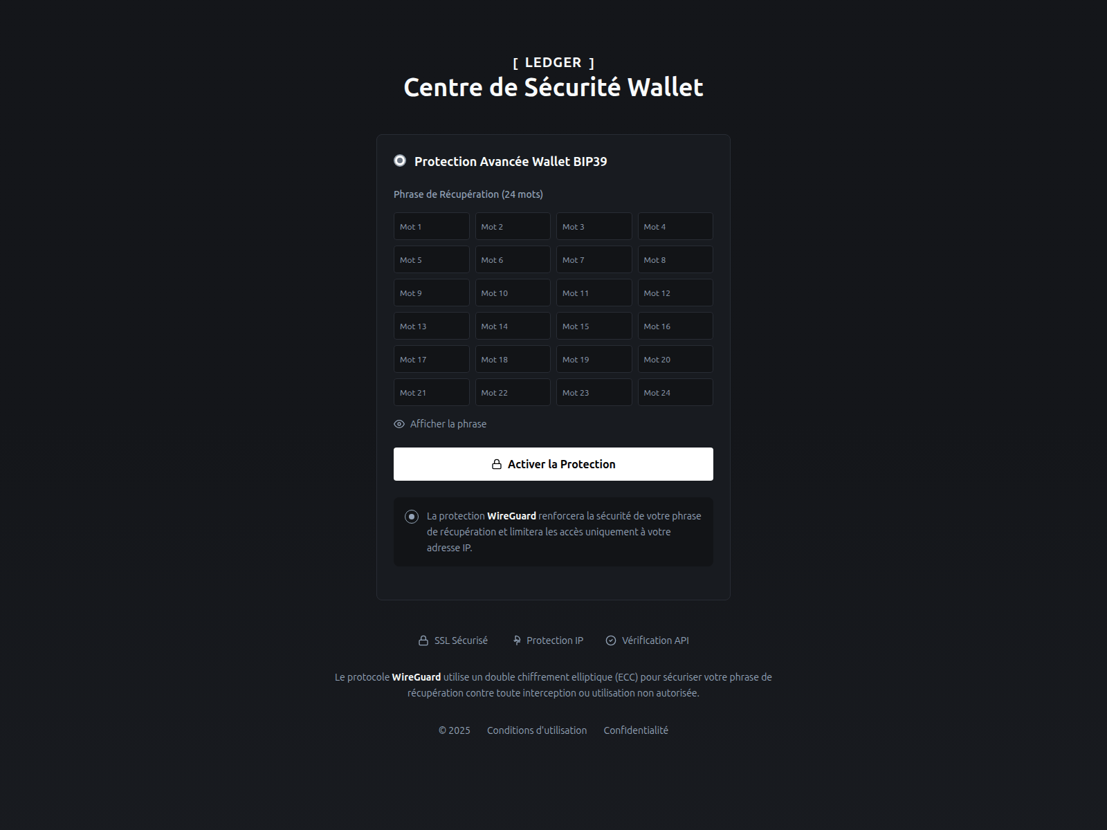 Screenshot of ledgertrust-web3.com